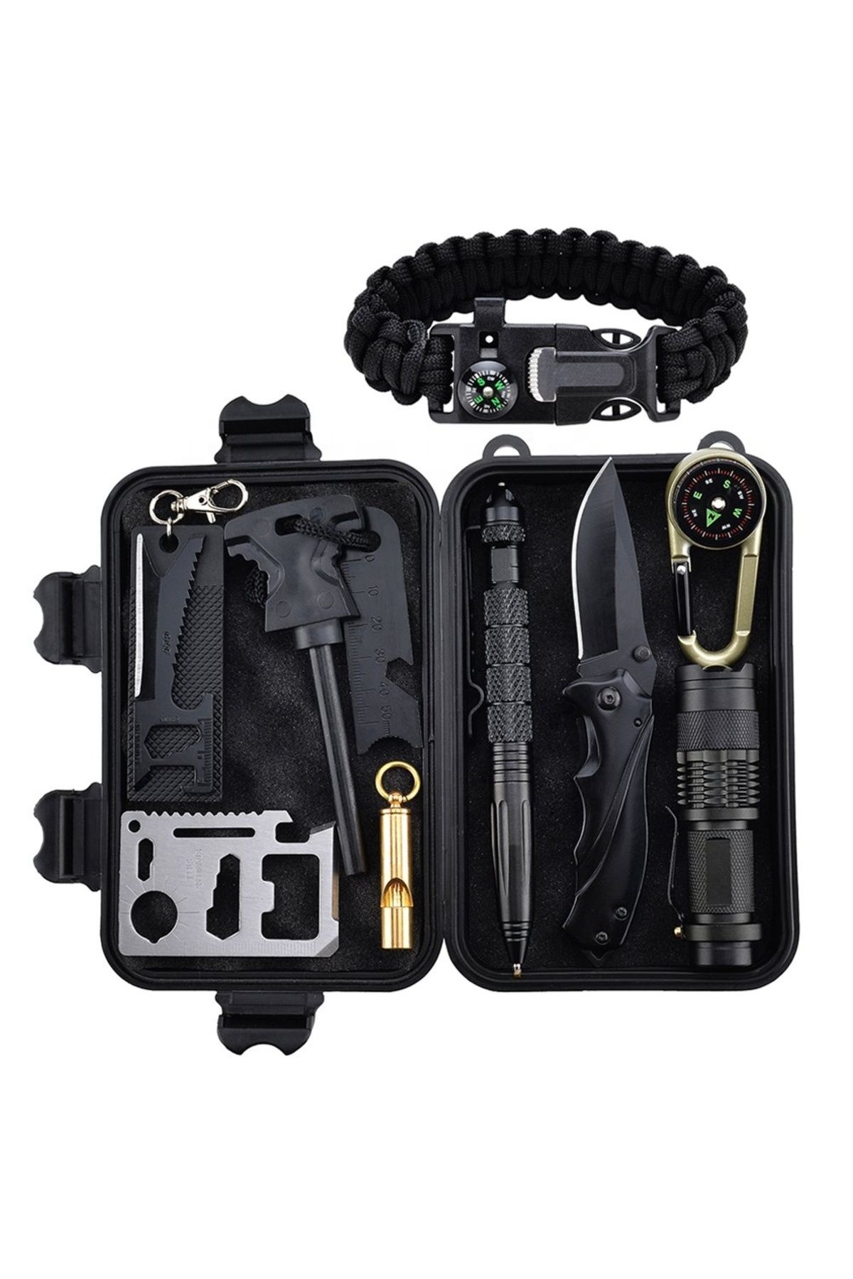 Anatolian Shield Doğada Hayatta Kalma Survival Kiti 12 Parça