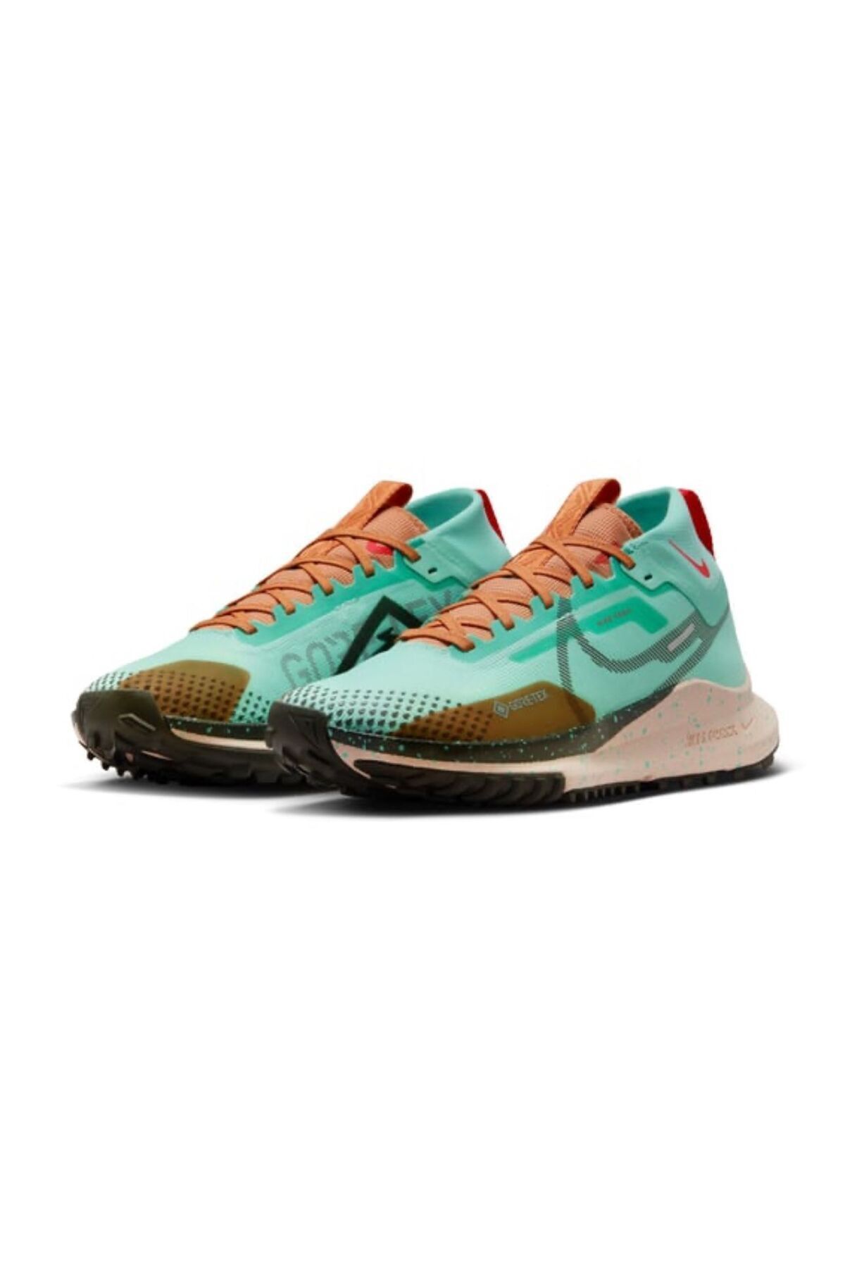Nike W React Pegasus Trail 4 Gore-tex Kadın Yeşil Koşu Ayakkabısı