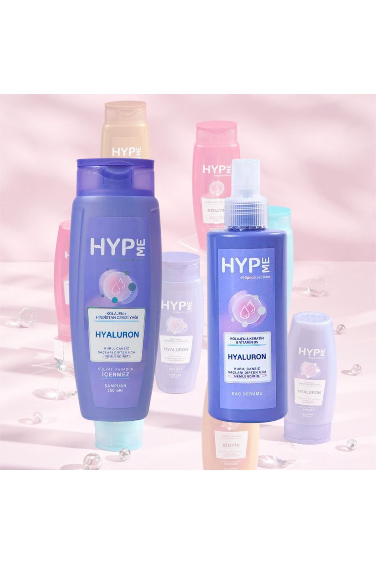 HYP ME Hyaluron Şampuan - Saç Serumu Set 2'li