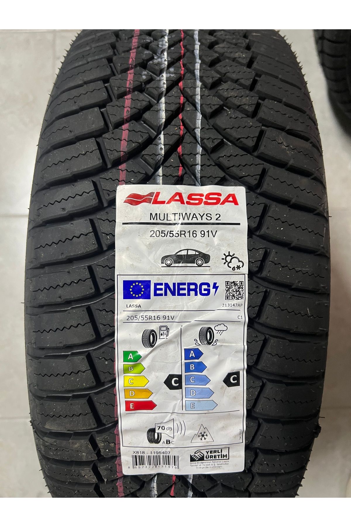Lassa / 205/55R16 MULTIWAYS 2 2024 4 MEVSİM LASTİK