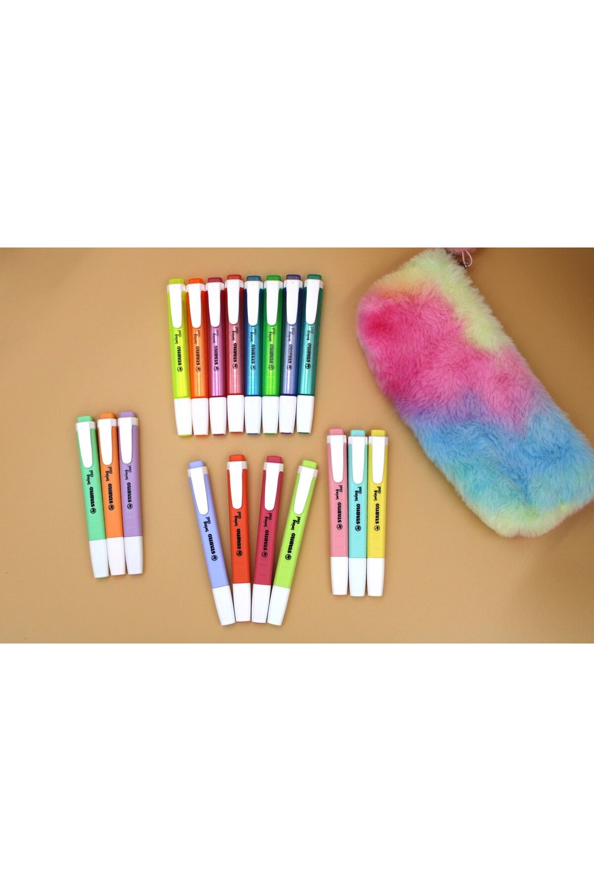 Stabilo Swing Cool 18 Tam Renk Fosforlu Kalem Set