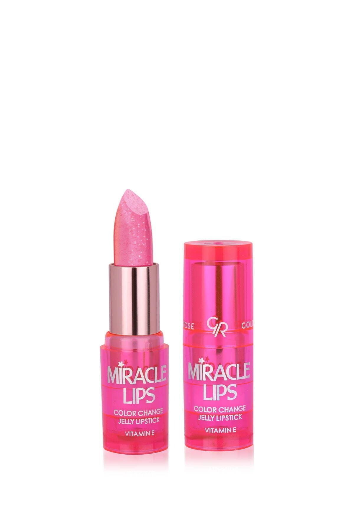 Golden Rose Miracle Lips Color Change Jelly Lipstick No:101 Berry Pink - 8691190516680