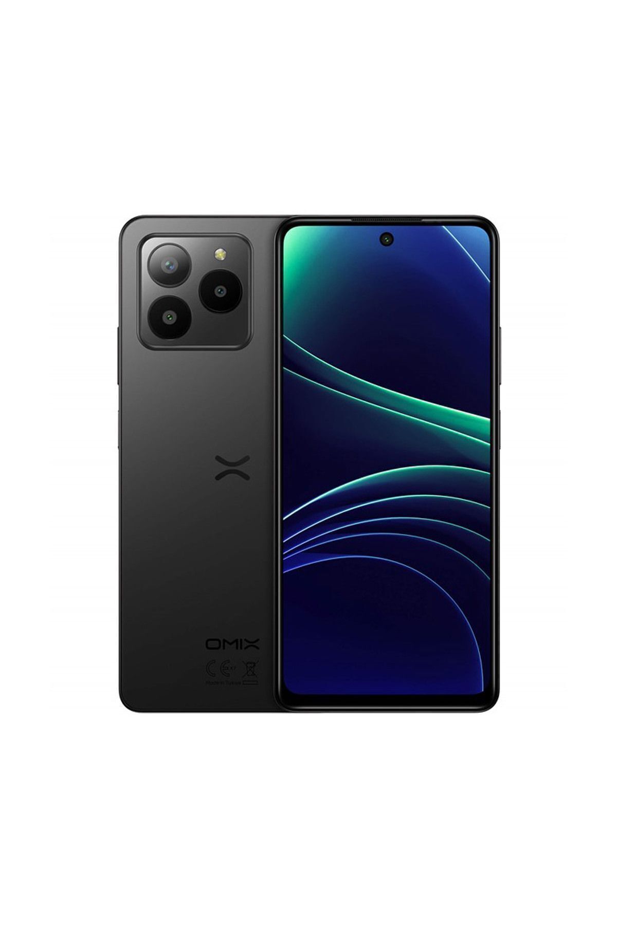 omix X7 128 GB/8 GB (Resmi KVK Garantili) Siyah Cep Telefonu