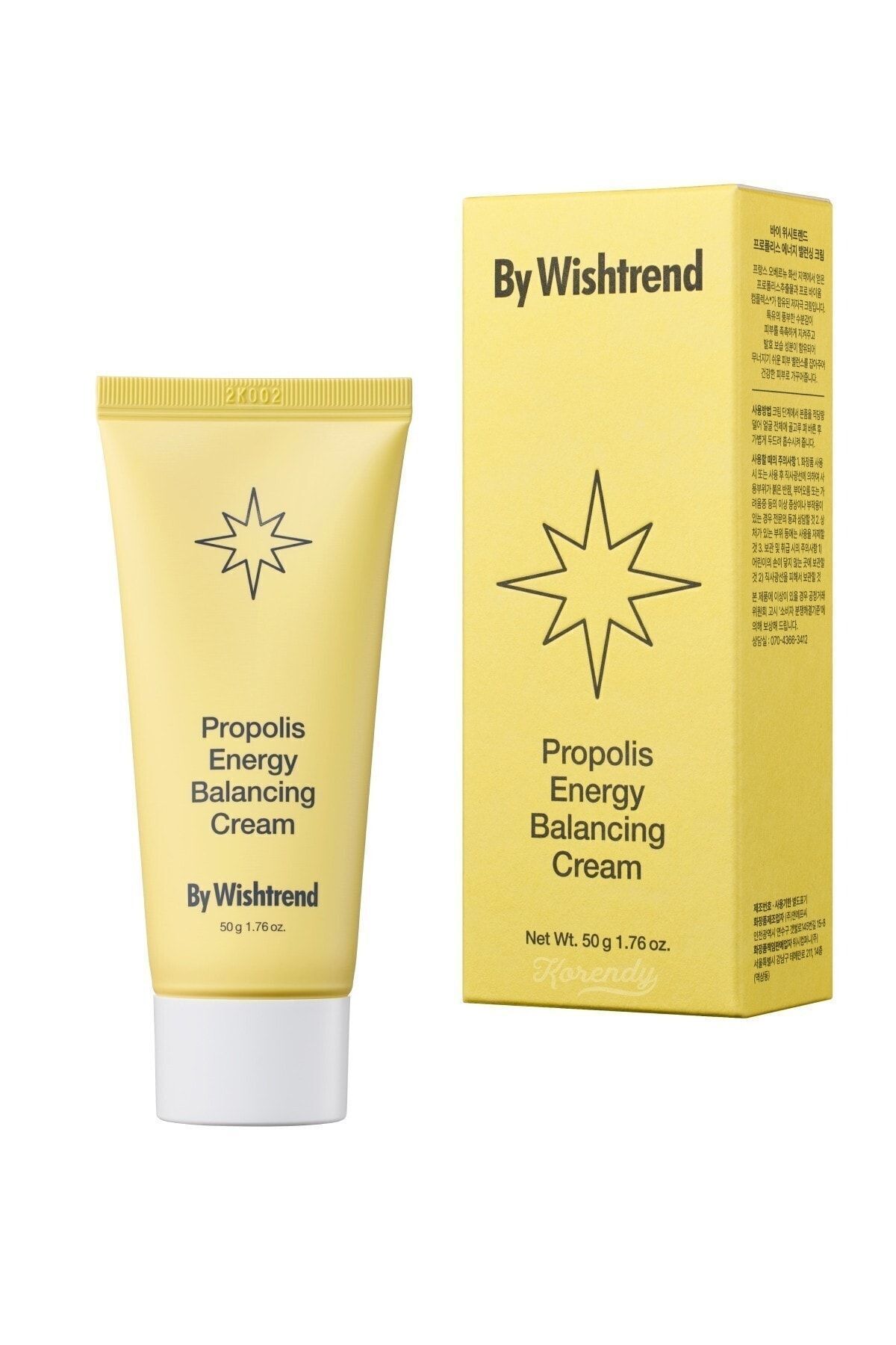 By Wishtrend Propolis Energy Balancing Cream (KORENDY) Dengeleyici Probiyotik Krem 50ml