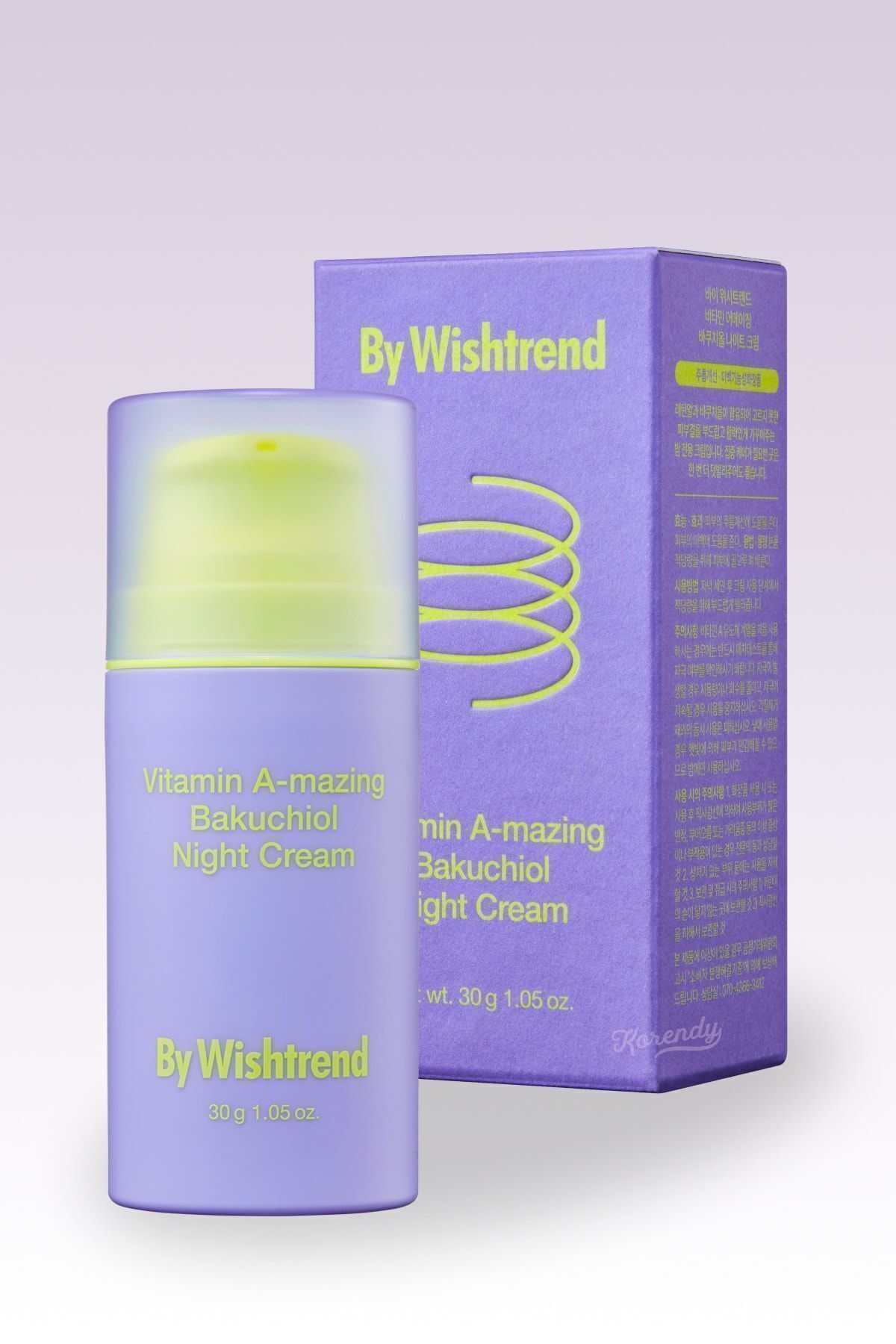 By Wishtrend Vitamin A-mazing Bakuchiol Night Cream (KORENDY) %0.03 Retinal (RETİNOL DEĞİLDİR) Gece Kremi 30gr