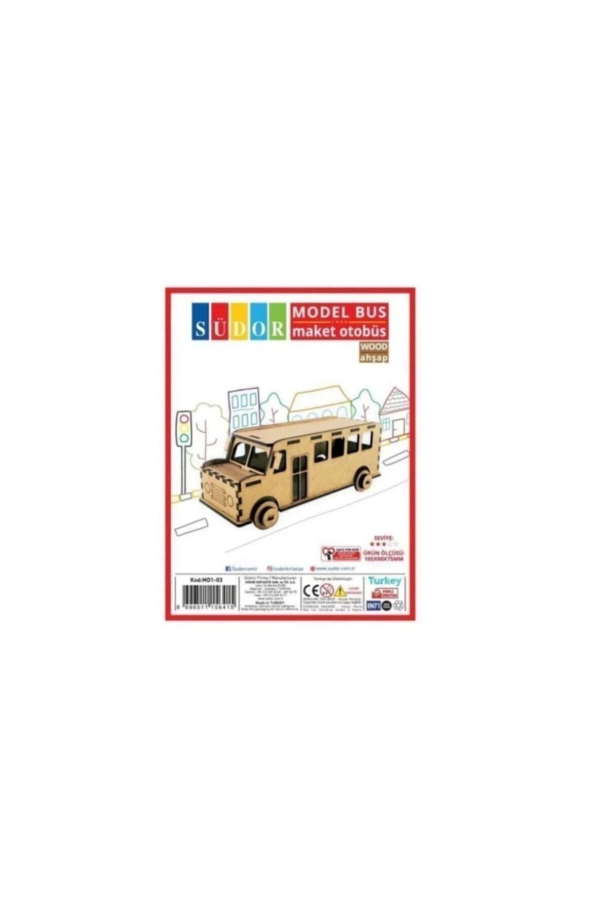 Südor Ahşap Maket Otobüsü