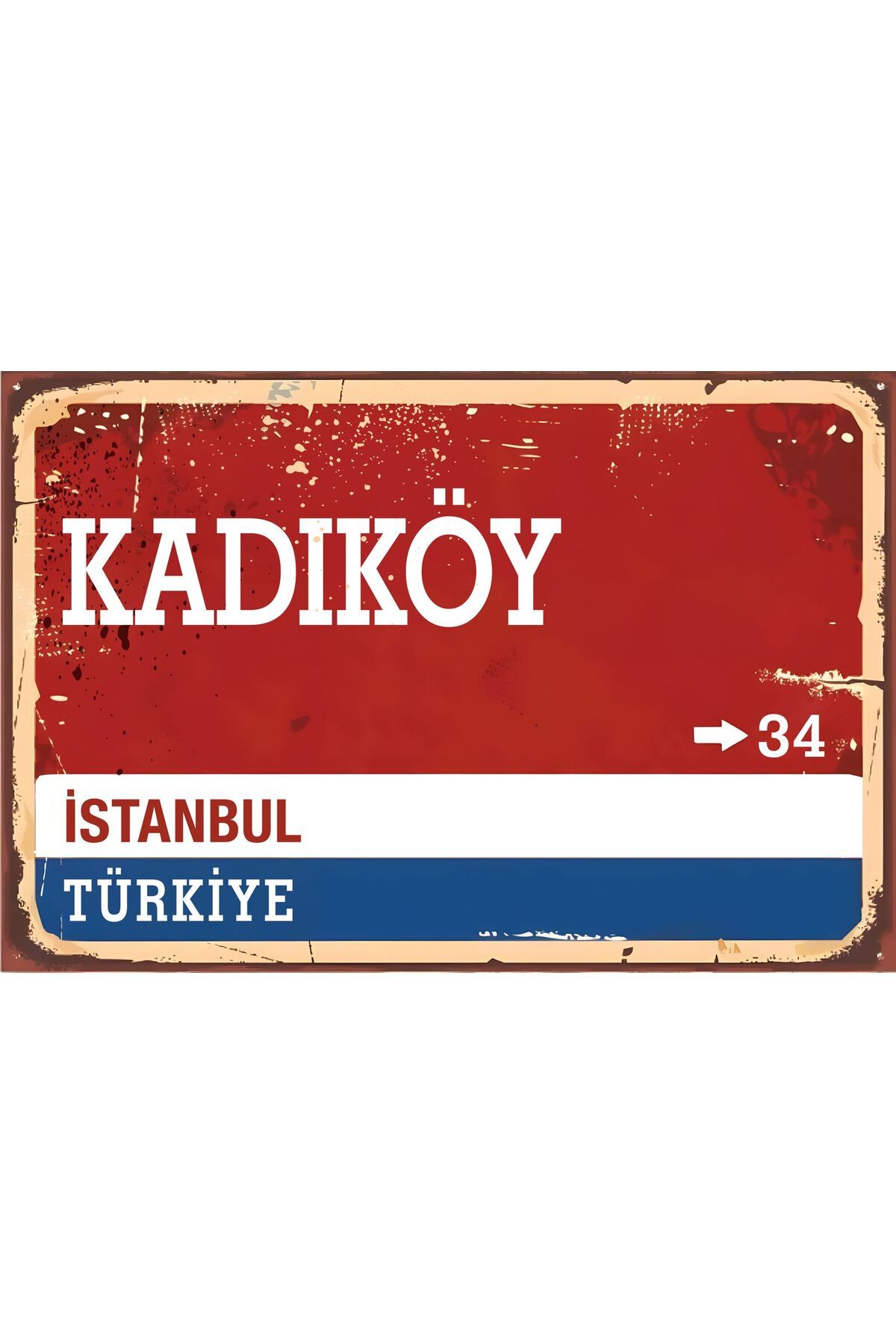 3ADİJİTAL Kadıköy Sokak Tabela