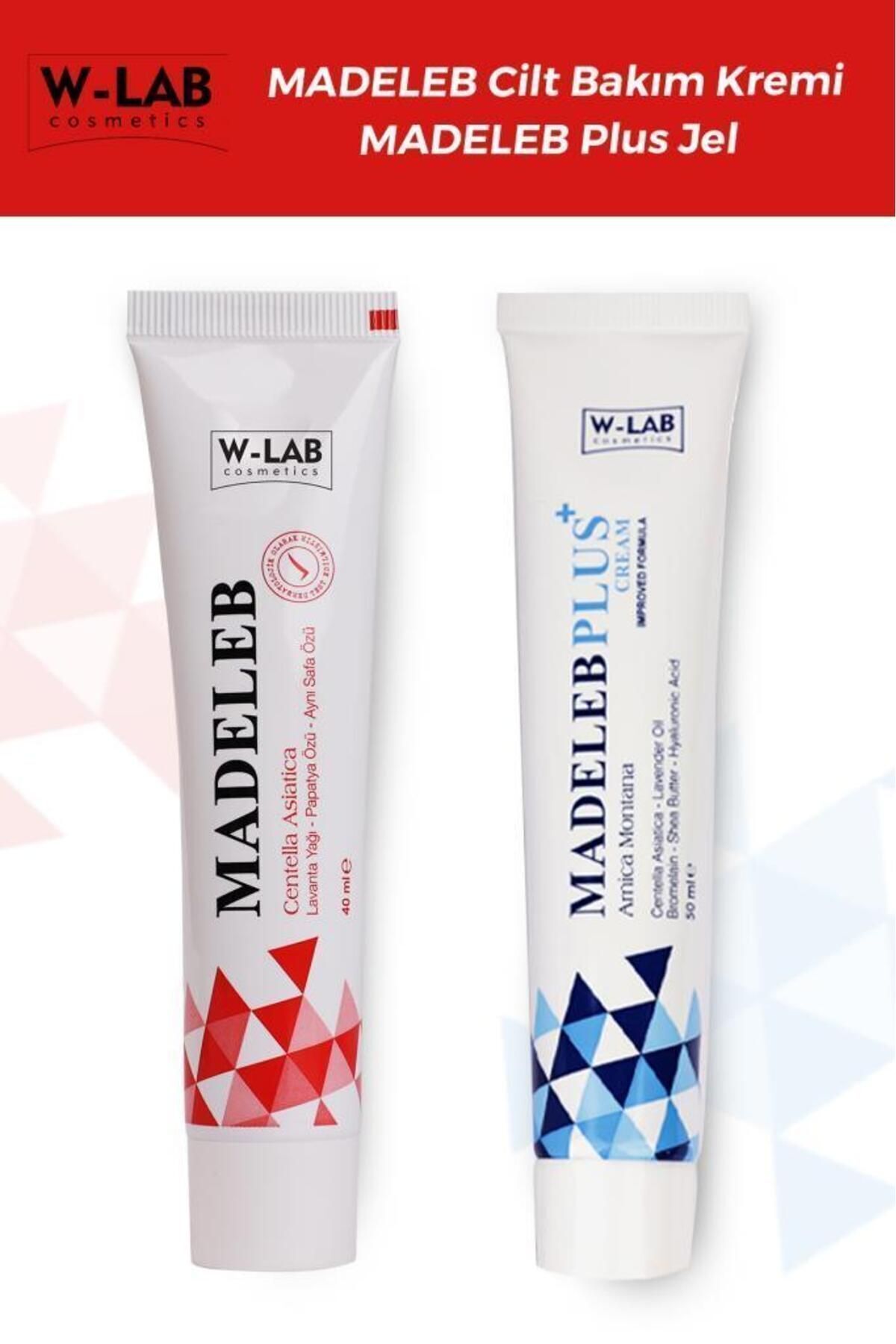 W-Lab Kozmetik Madeleb Krem 40 ml ve Madeleb Plus Jel  50 ml Set