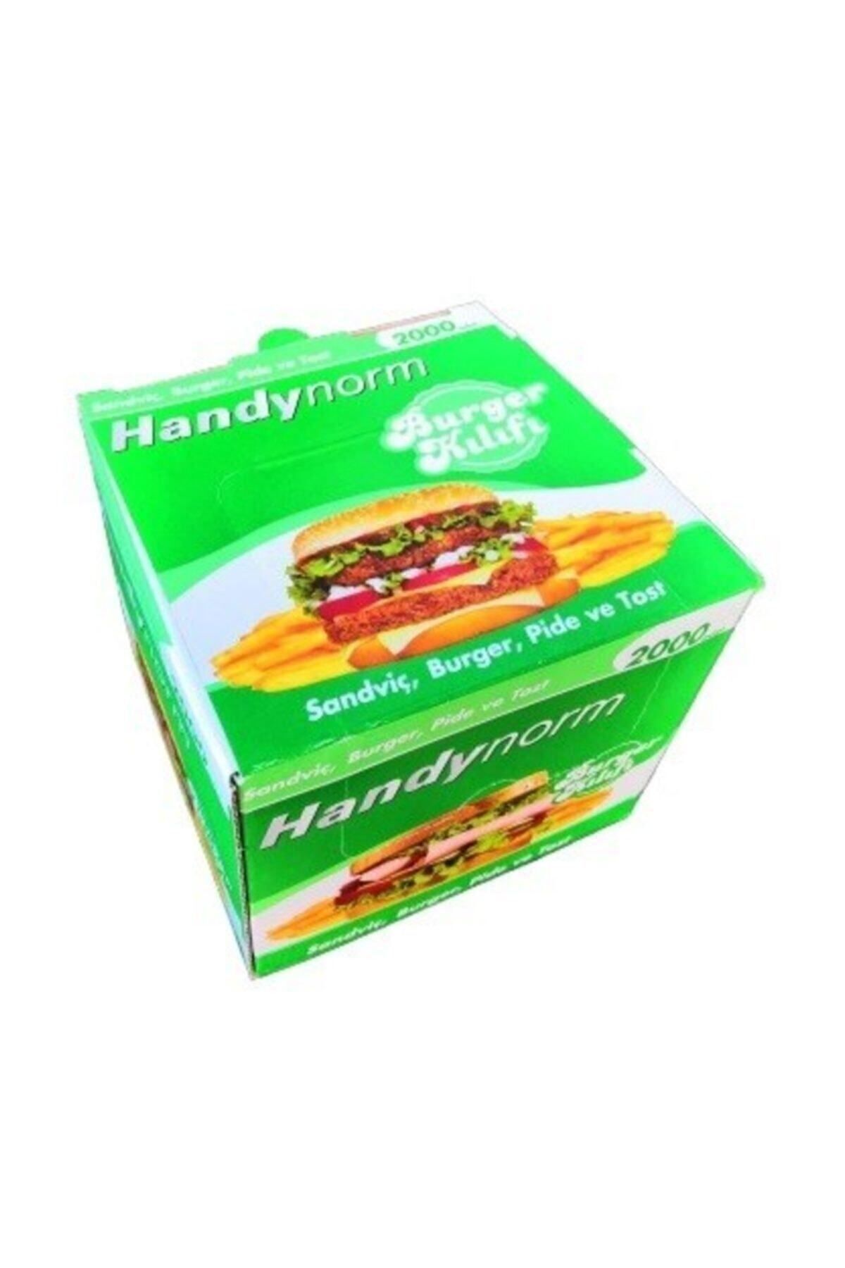 Genel Markalar Handynorm Hamburger Poşeti (burger Kılıfı) 2000 Adet