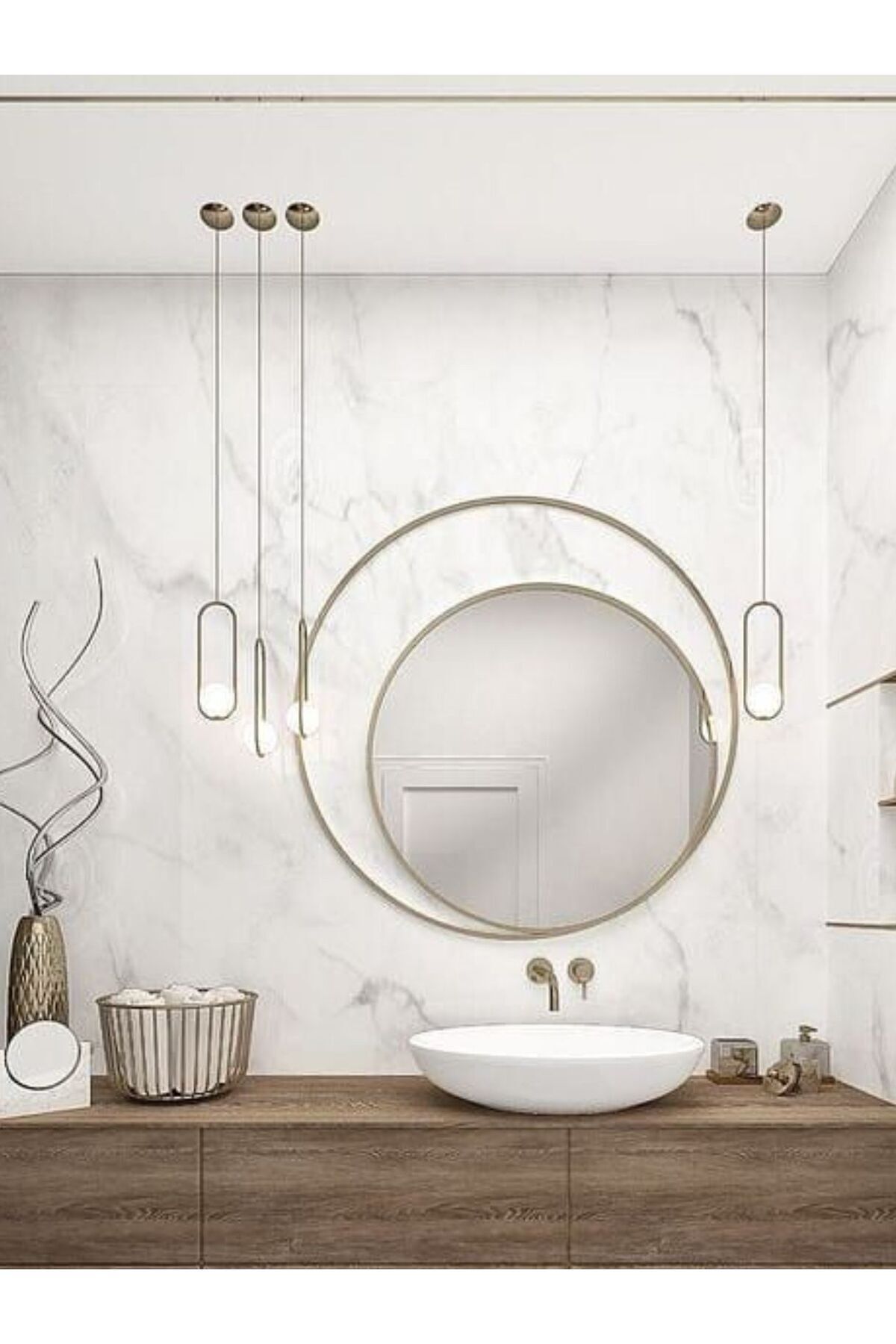 evvela Şarjlı sarkıt(wc ayna yanı,yatak başlığı,dresuar yanı)