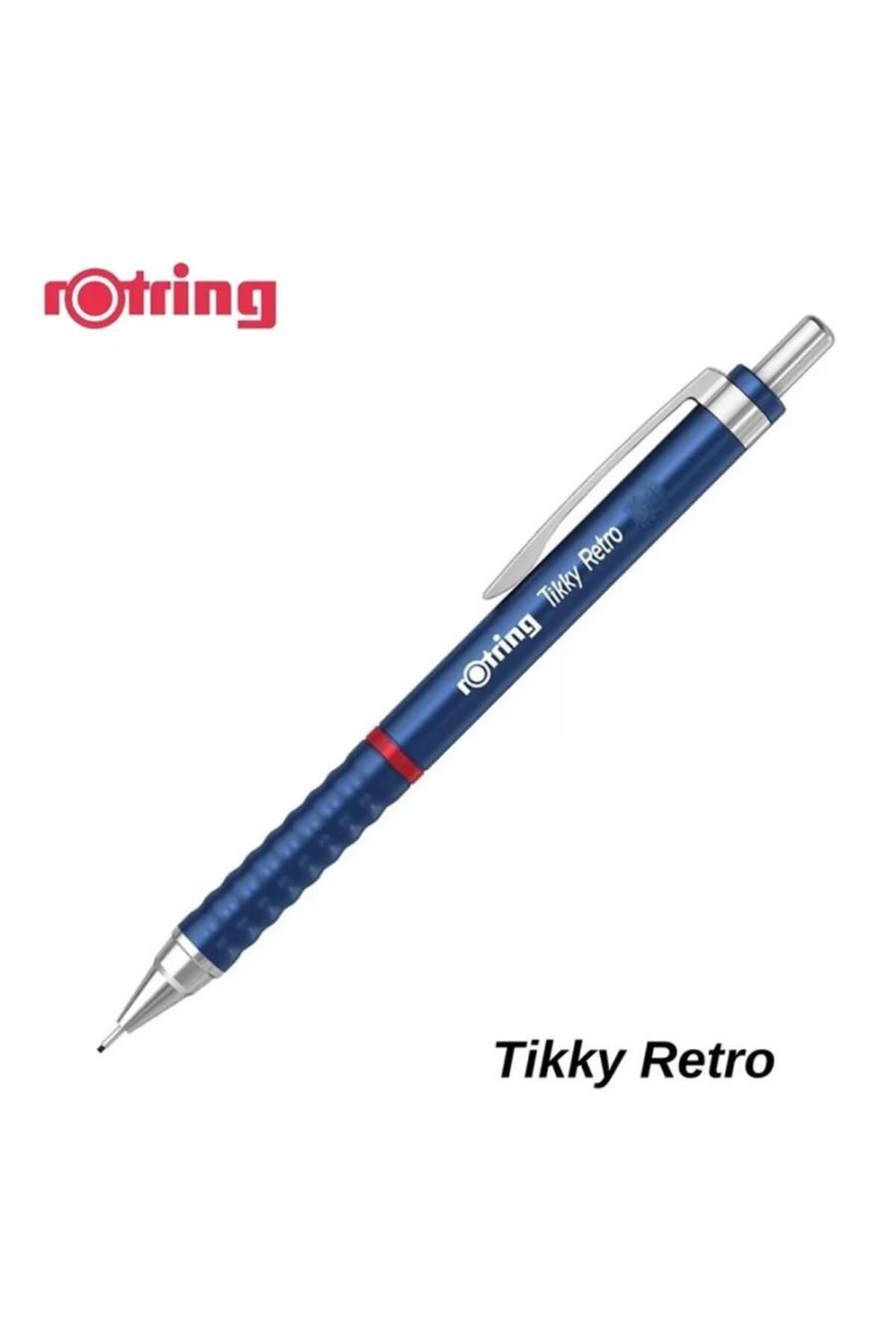 Rotring Tikky Retro 0.5Mm Versatil Kalem-Mavi