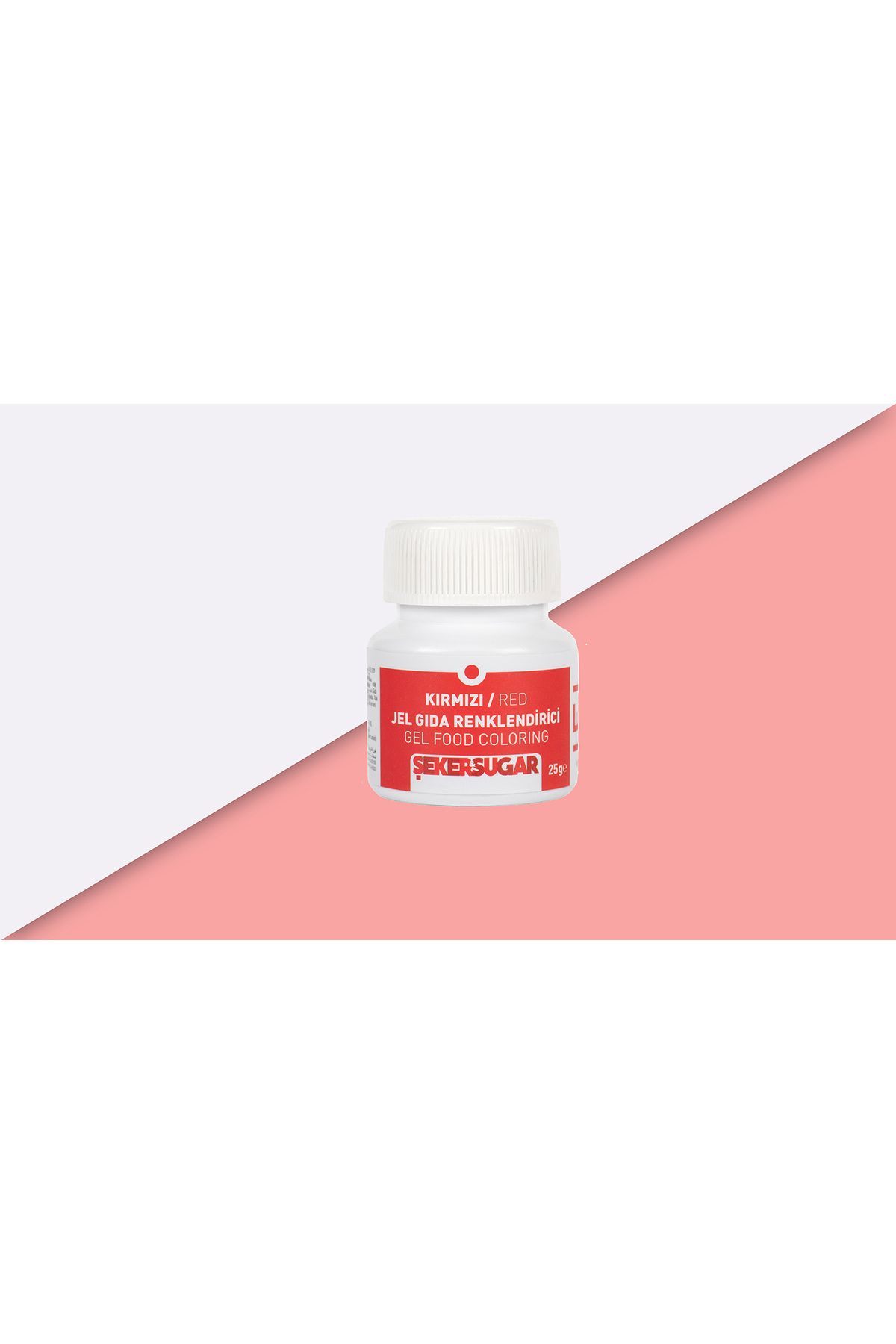 ŞEKER & SUGAR Şeker Şugar Kırmızı Jel Boya 25 Gr