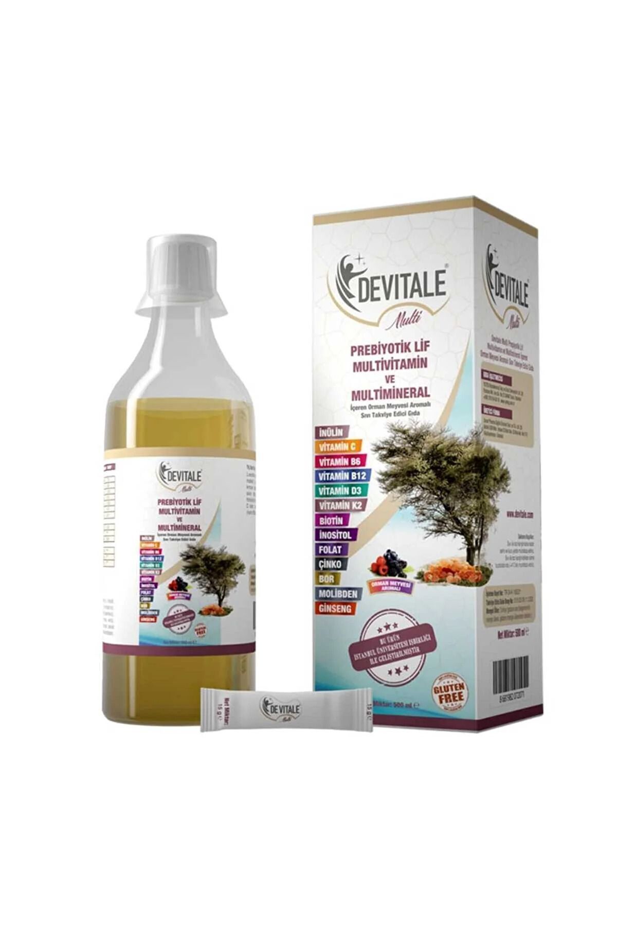 DEVİTALE Devitale Multi Multivitamin Ve Multimineral 500ml