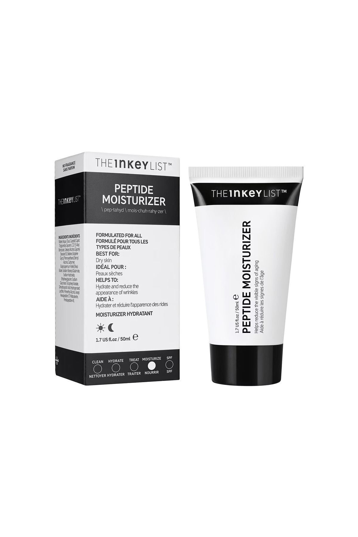 THE INKEY LIST PEPTIDE MOISTURIZER - 50 ml