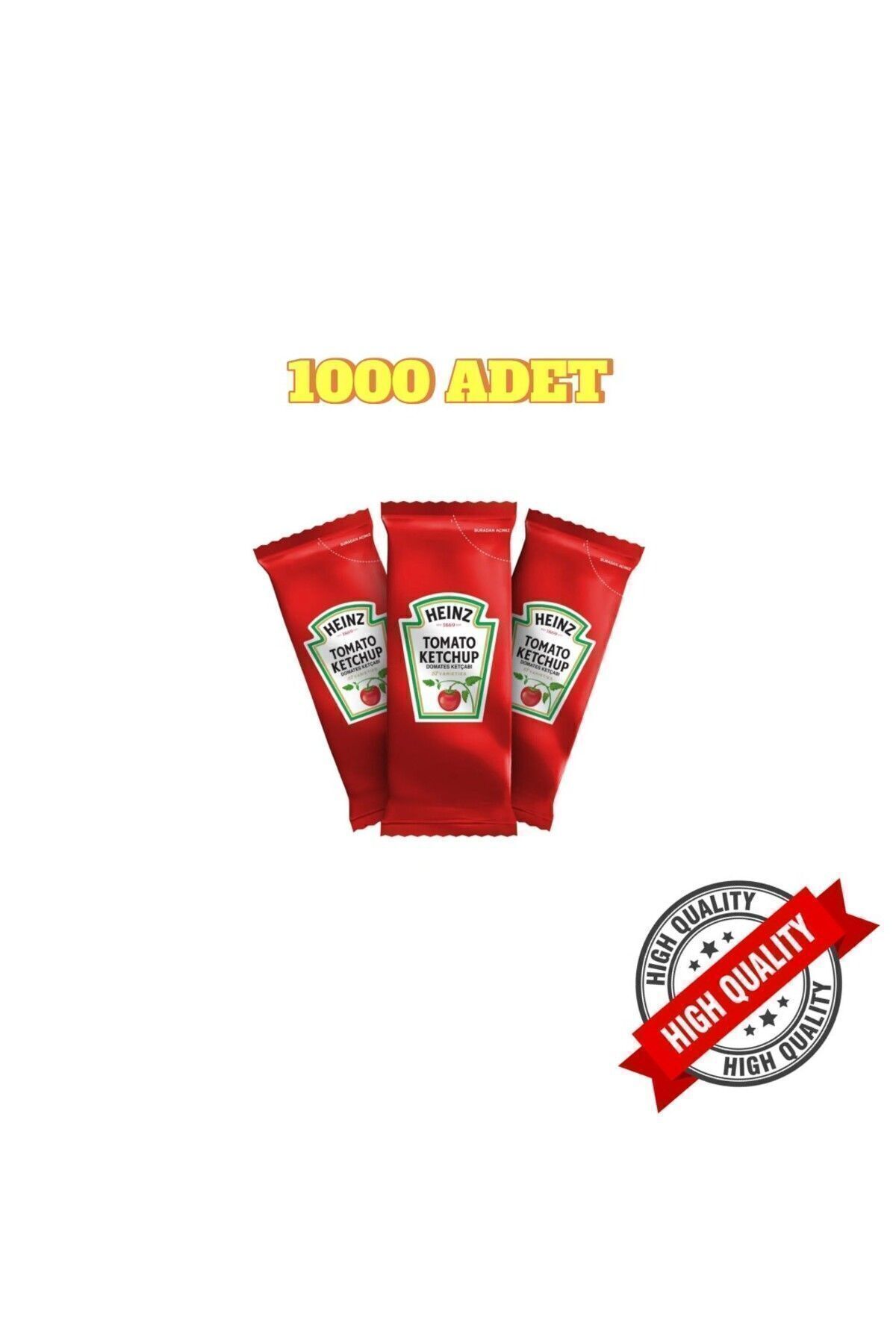Heinz Ketçap Sachet Pp 9 GR * 1000 ADET