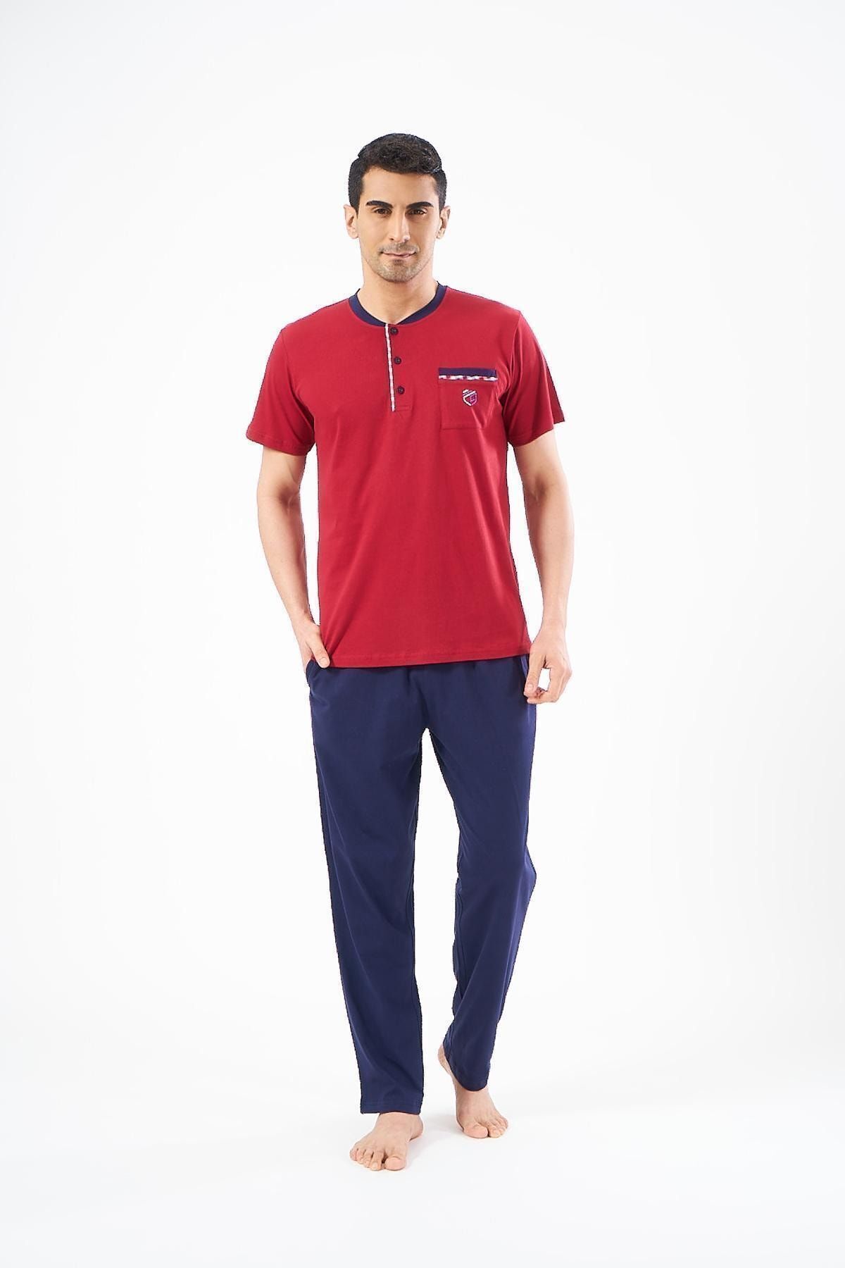 Pjs Pijama Erkek Patlı Pijama Takım