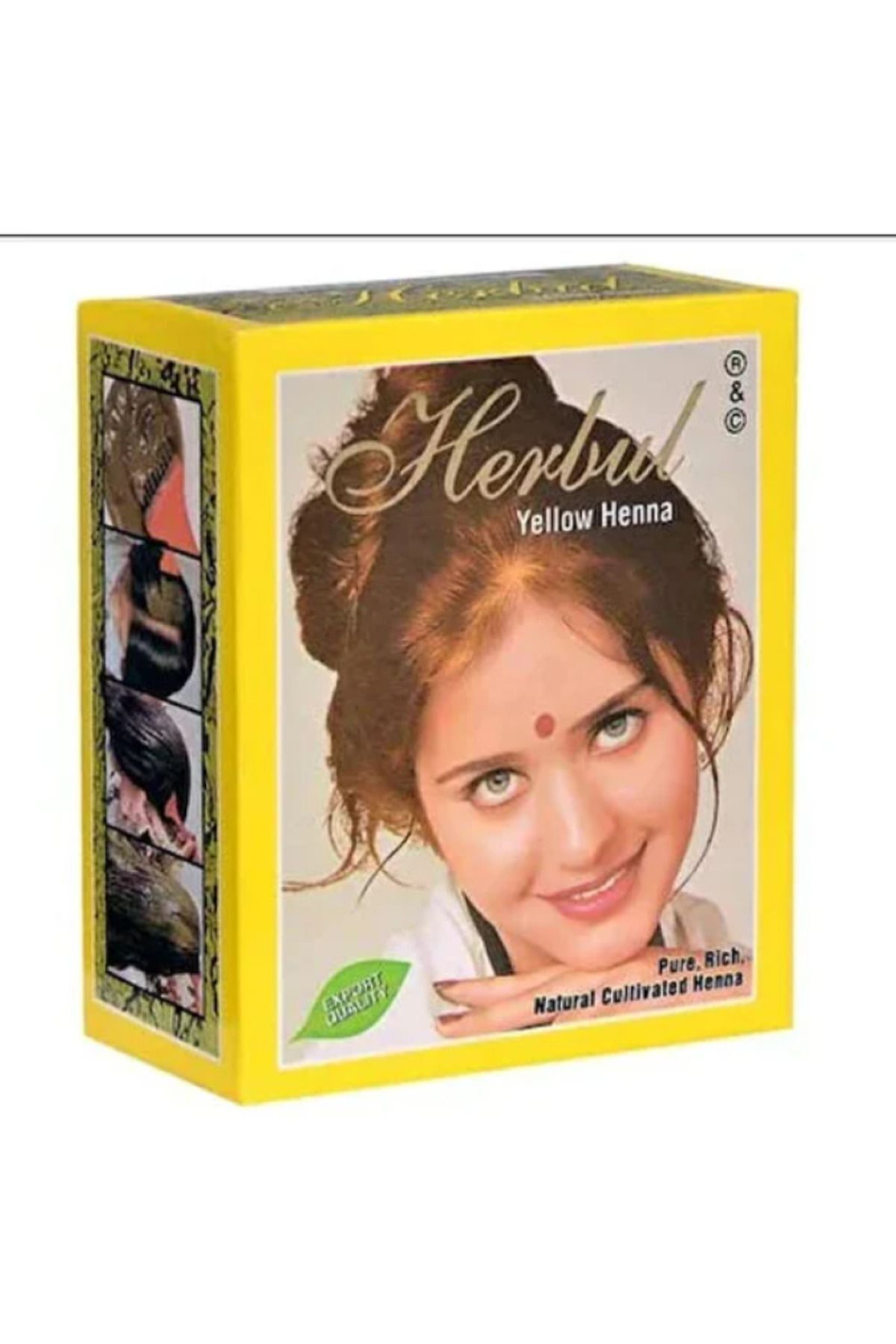 Eagles Yellow Henna Hint Kınası 6'lı Paket (Sarı )