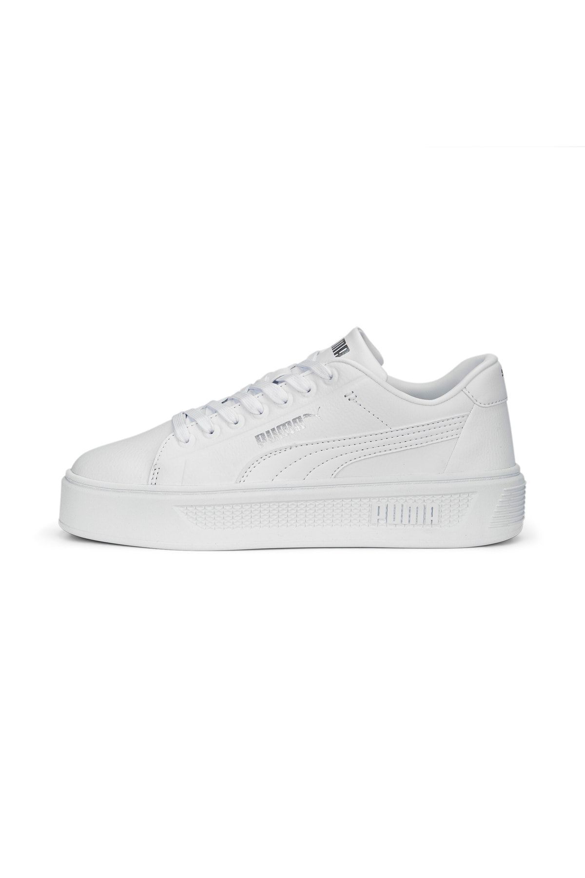 Puma Smash Platform v3 Sleek PUMA White-PUMA
