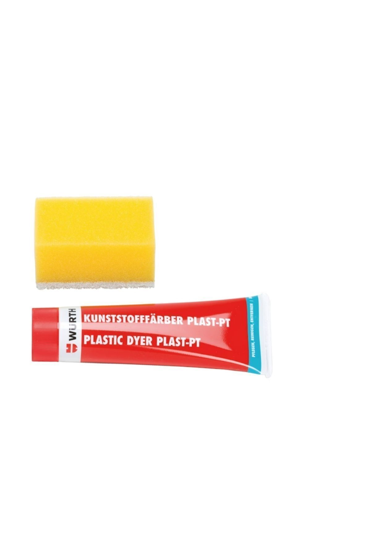 Würth WÜRTH PLASTİK BOYASI PLAST PT® Plastik boyası, Plast PT PLASTİK BOYASI SÜNGERLİ SİYAH 75ML