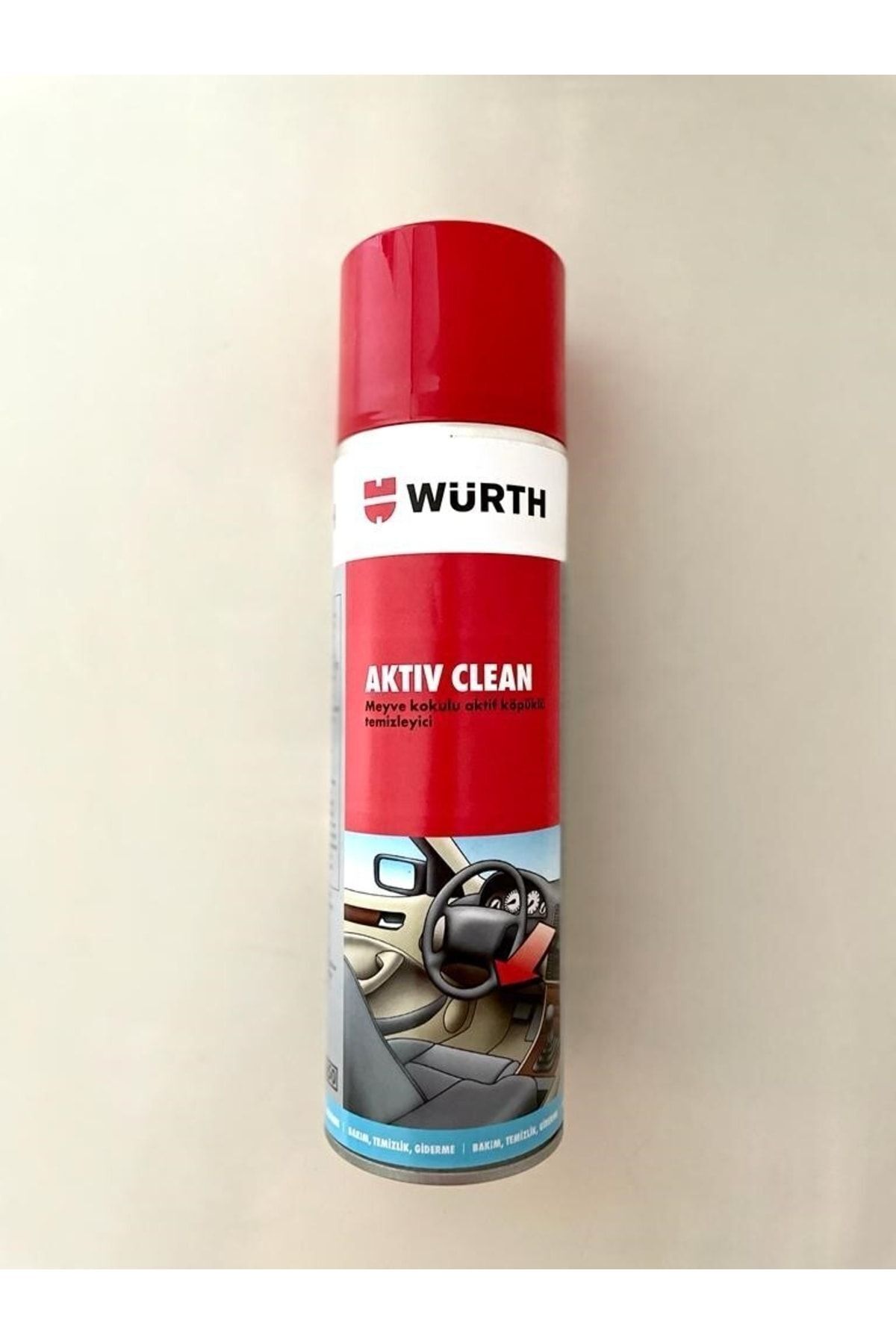 Würth Aktiv Clean Araç Içi Temizleme Köpüğü 500 Ml