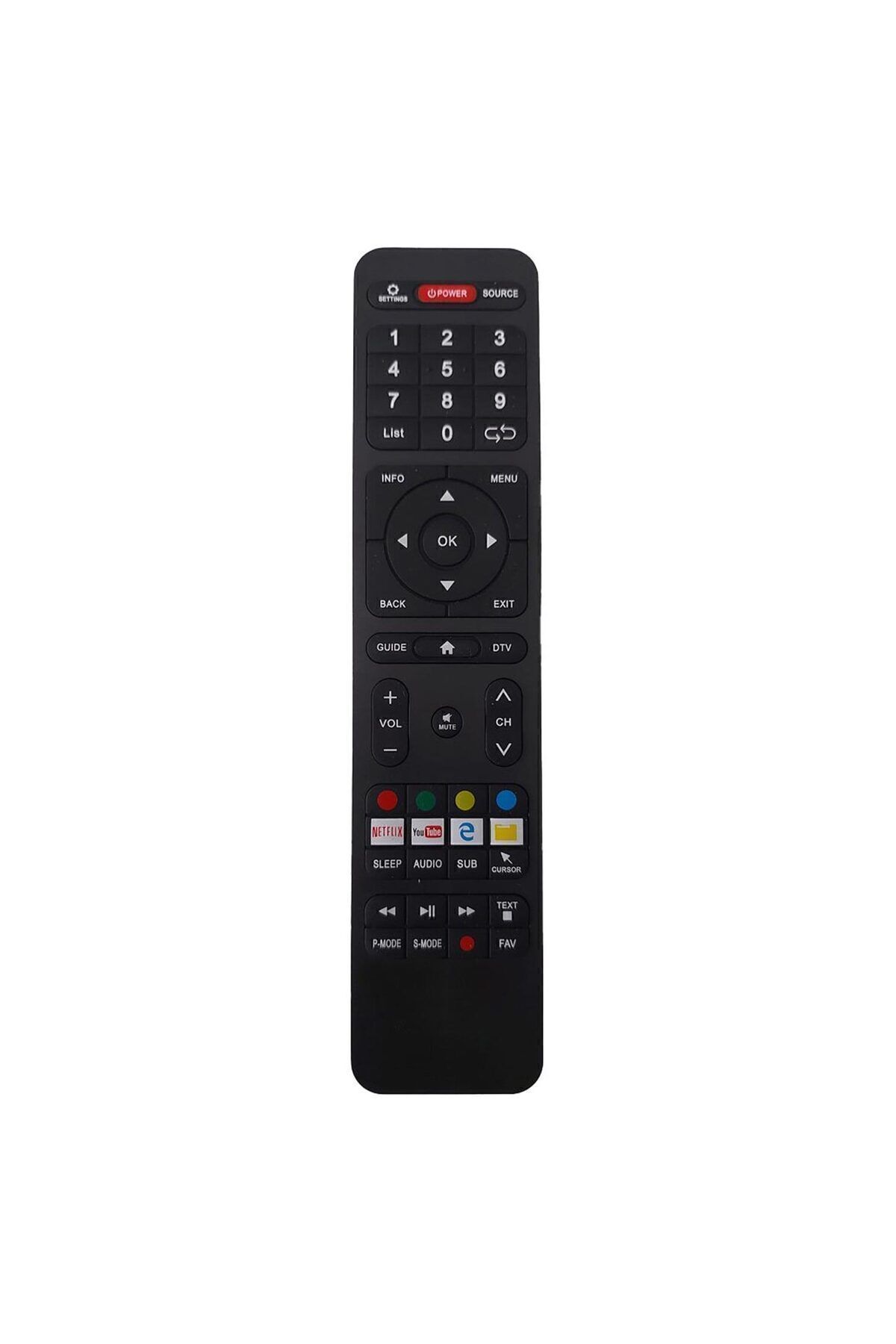 Strong Lcd Led Kumanda Androıd Netflix Youtube Cursor Tuşlu Irl-0250