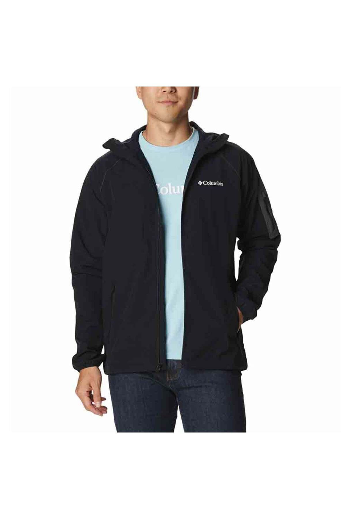 Columbia Tall Heights Kapüşonlu Softshell Erkek Ceket