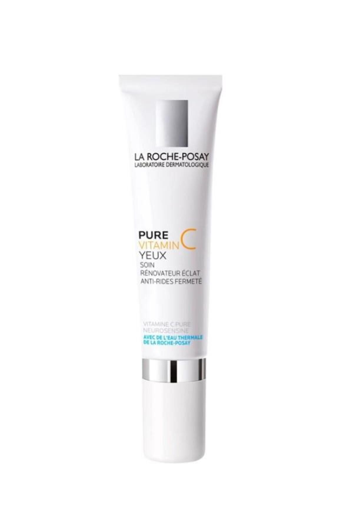 La Roche Posay La Roche-posay Pure Vitamin C Eyes Göz Çevresi Için Yaşlanma Karşıtı Bakım Kremi 15 ml