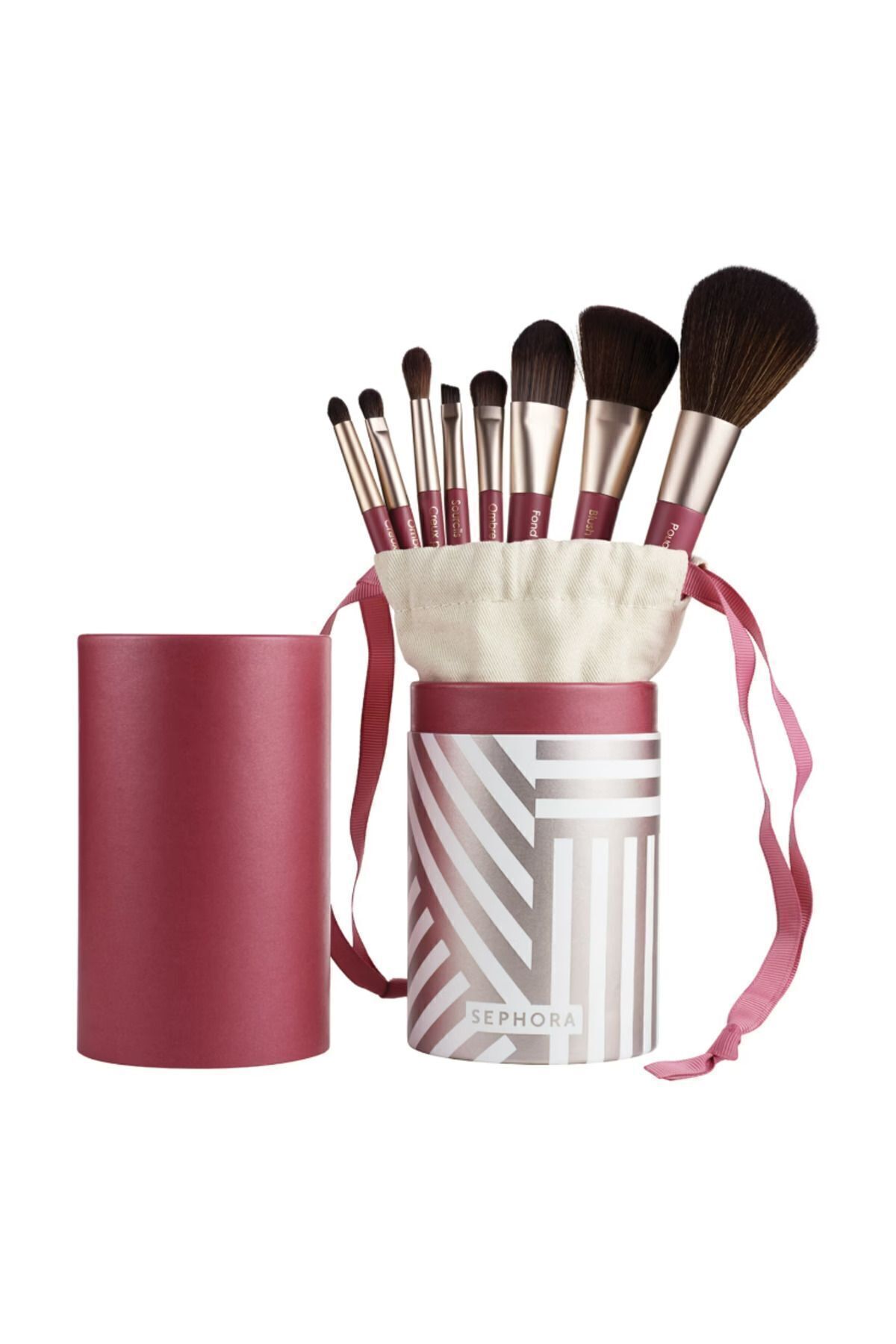 Sephora SEPHORE COLLECTION Eyes & Face Advanced Brush Set - Fırça Seti 8 Adet