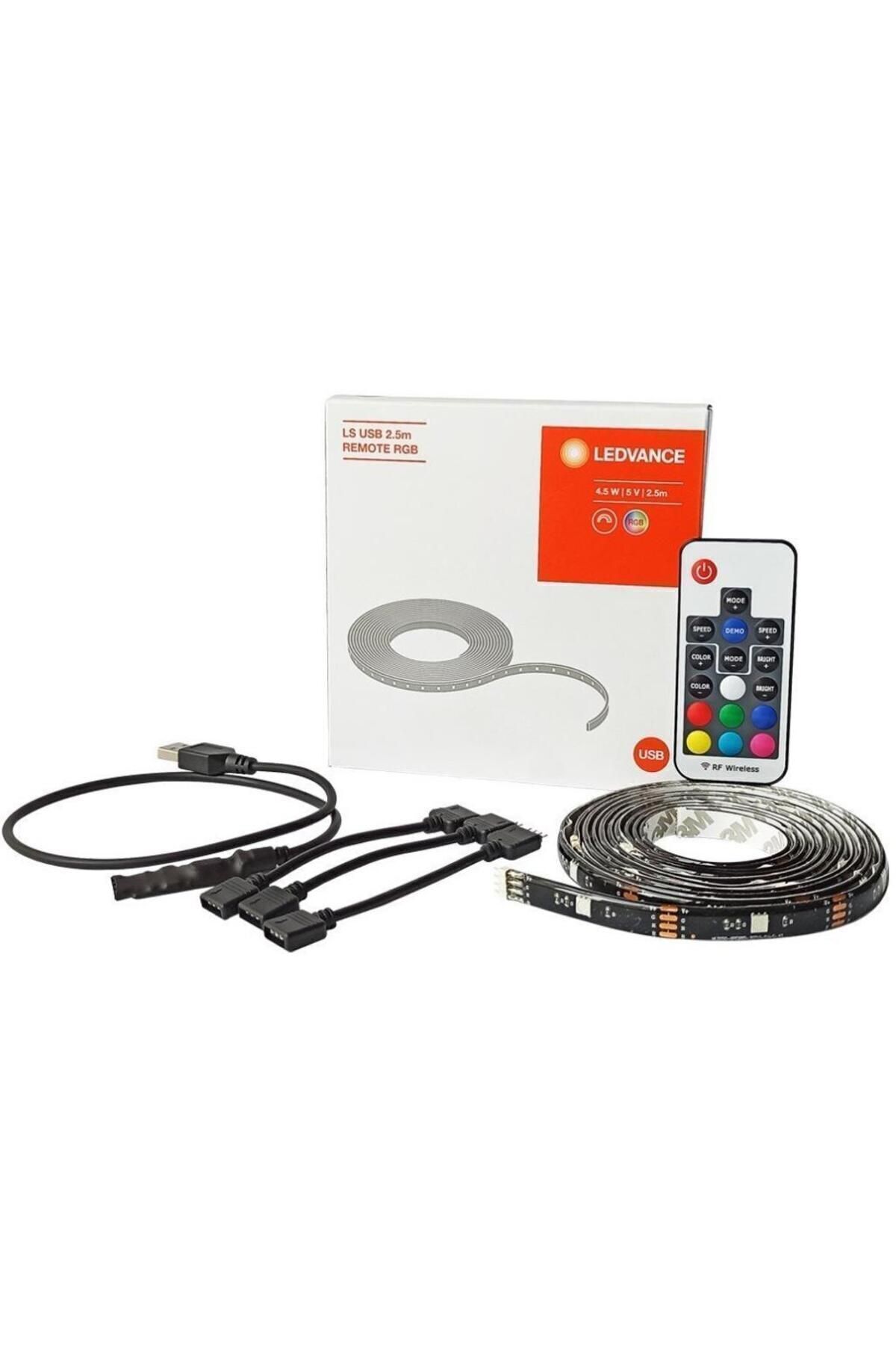 Genel Markalar Led Flex Tv Arkası Usb 4,5W 5V 2.5Mt Rgb