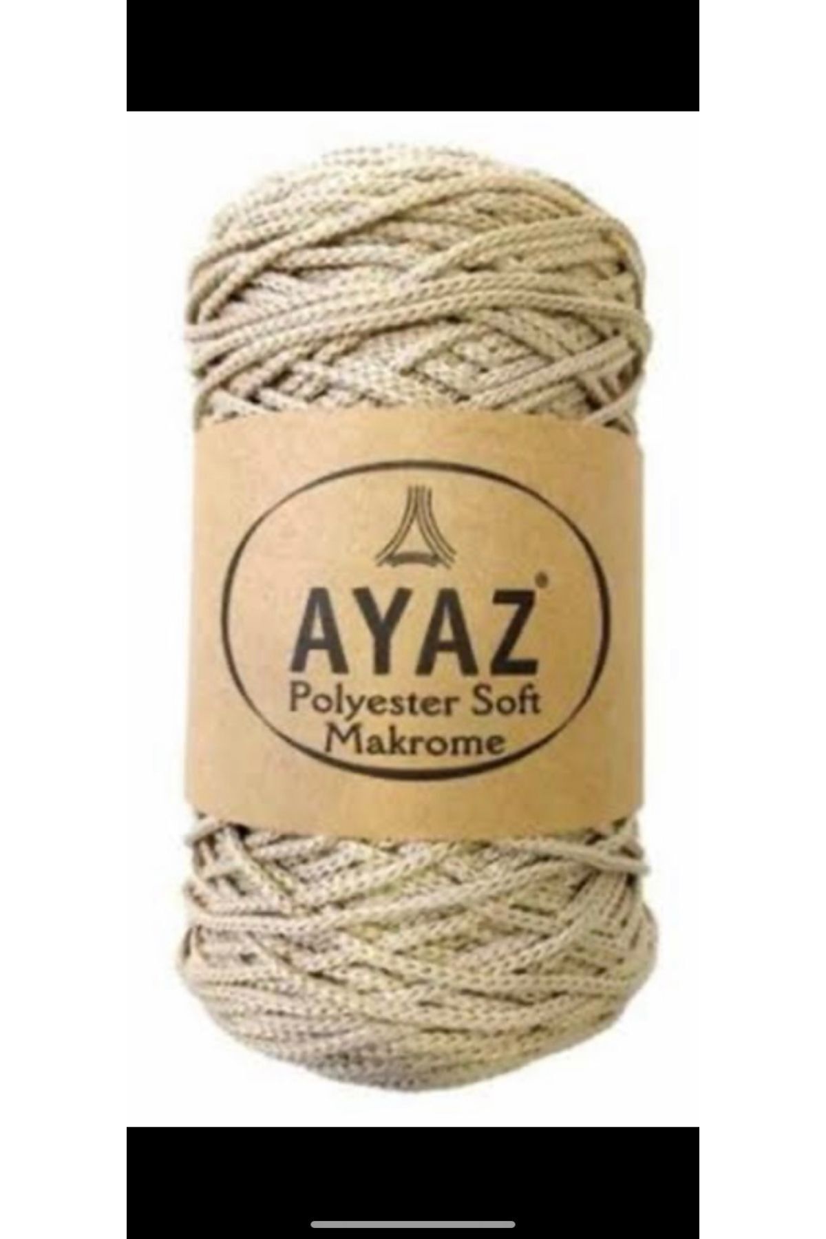 Ayaz Polyester Soft Makrome 260 krem