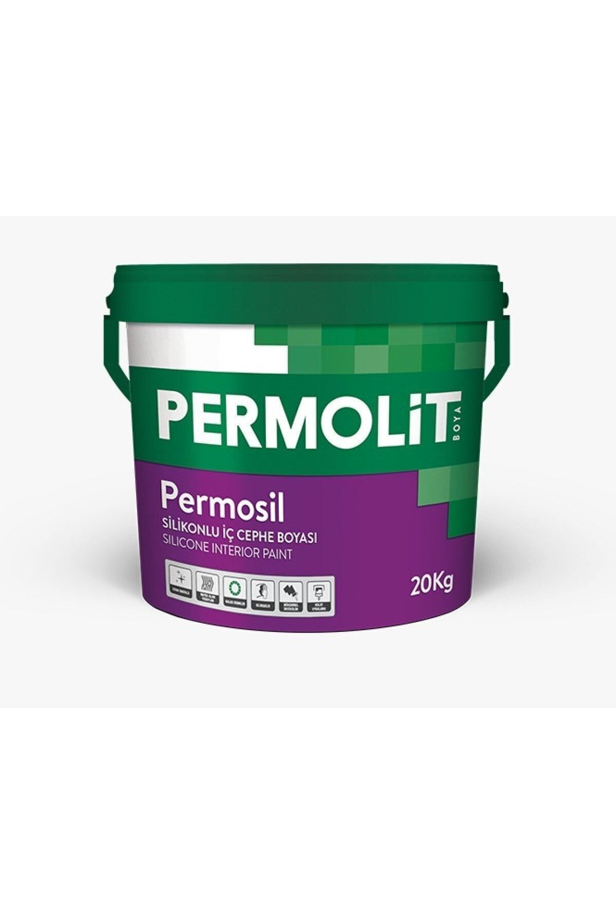 Permolit Permosil Silikonlu İç Cephe Boyası Mine