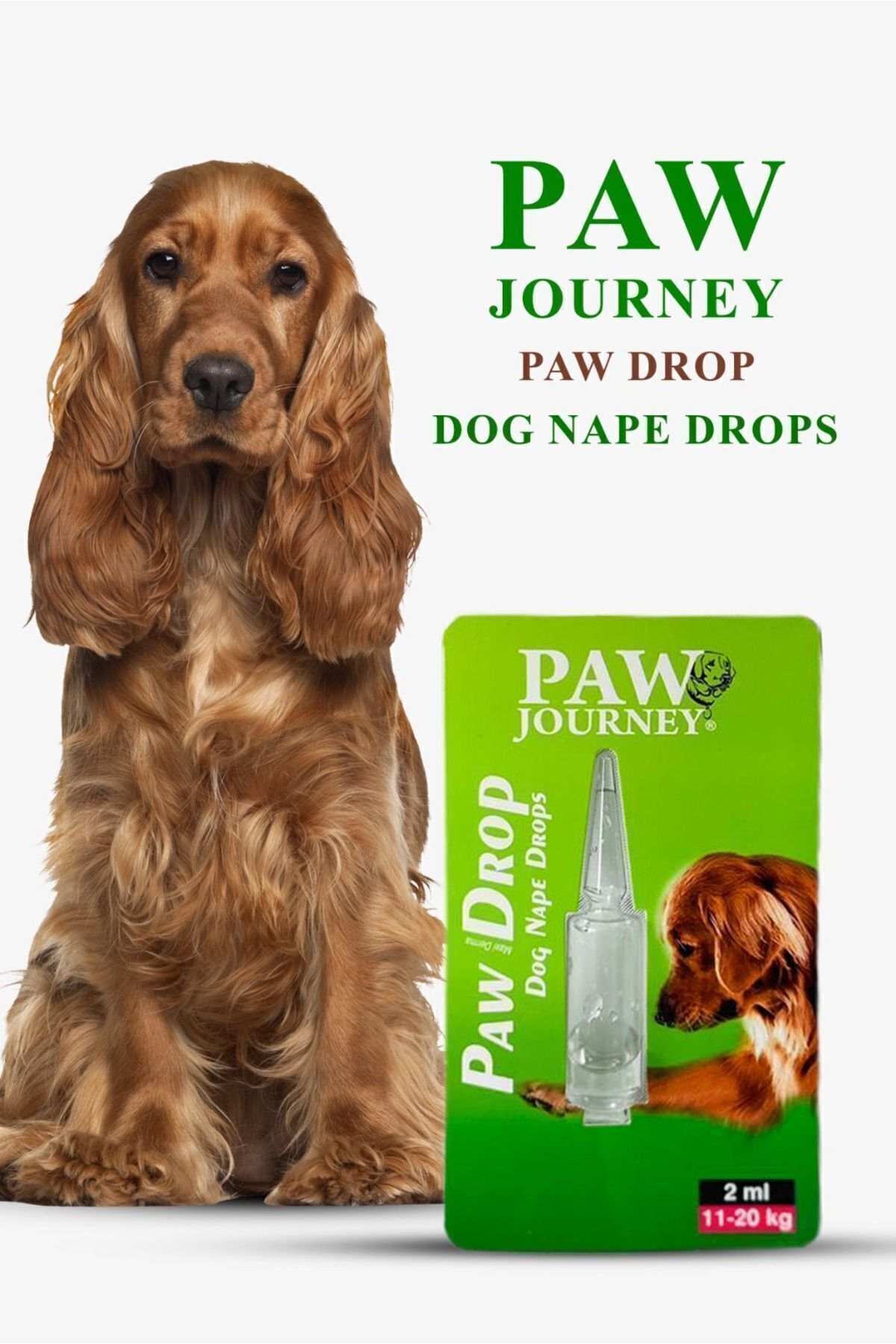 Paw Journey 11-20 Kg Köpek Bitkisel Deri Bakım Damlası 2 ml 4 Adet