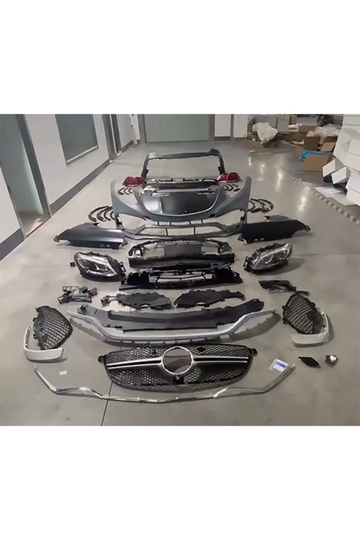 Mercedes Ml Serisi W166 Gle63 Amg Dönüşüm Seti Body Kit