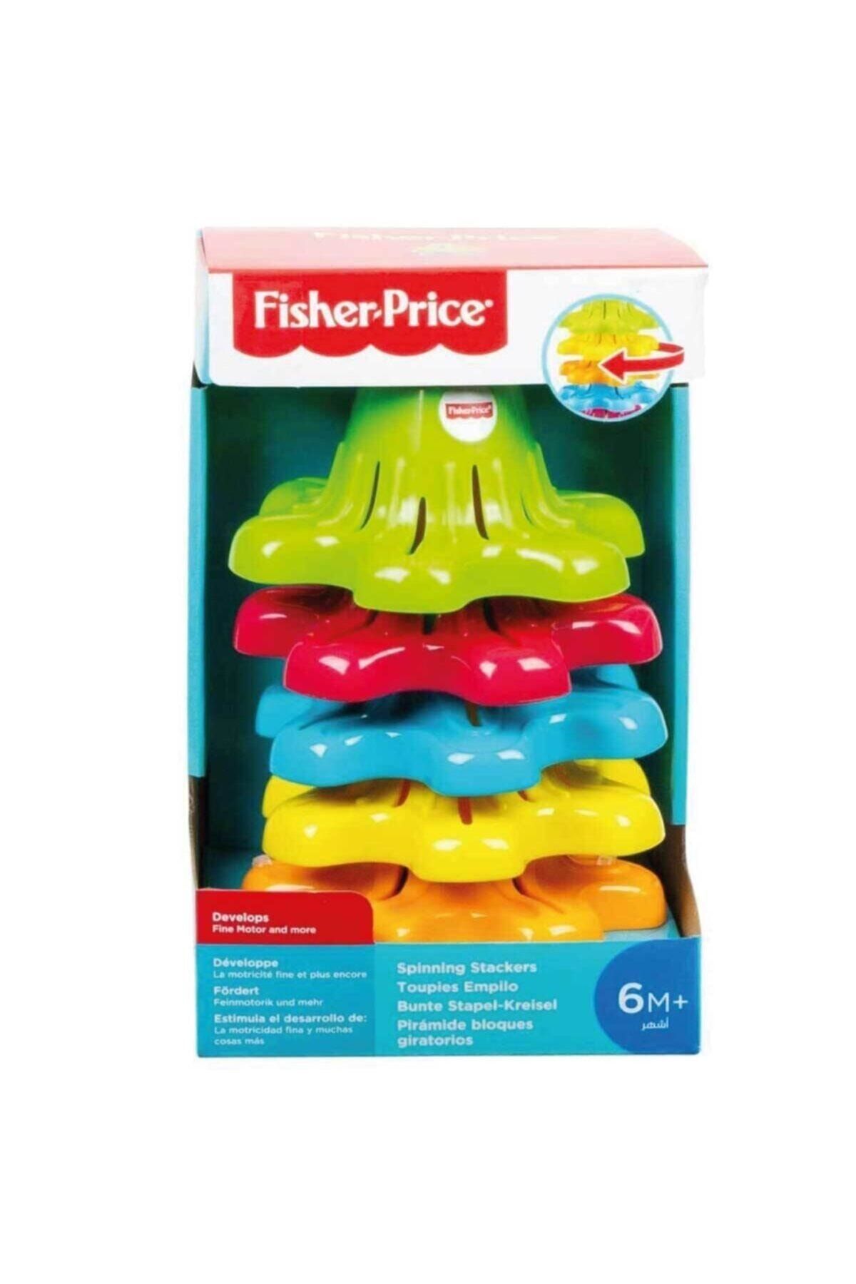 Fisher Price Dönen Eğlence Kulesi Fyl38 5 Renkli Parça