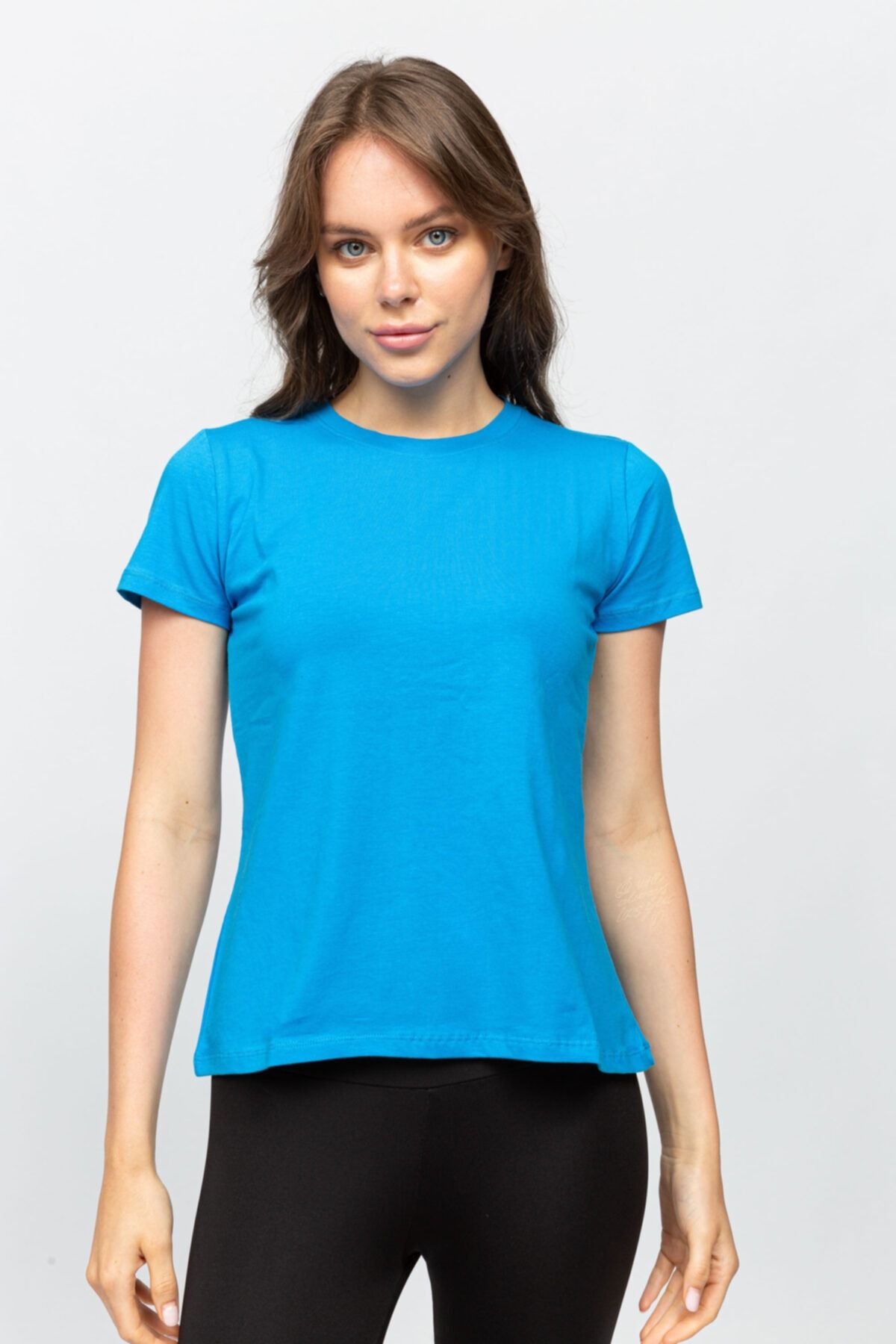 Mon Moule Mavi Kadın Basic Tshirt
