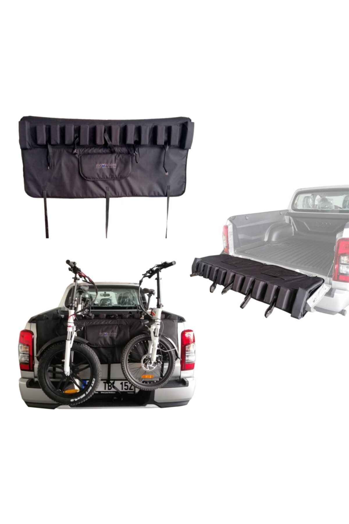 ROXFORM Pikap Tampon Bagaj Kapağı Bisiklet Taşıyıcı Ped