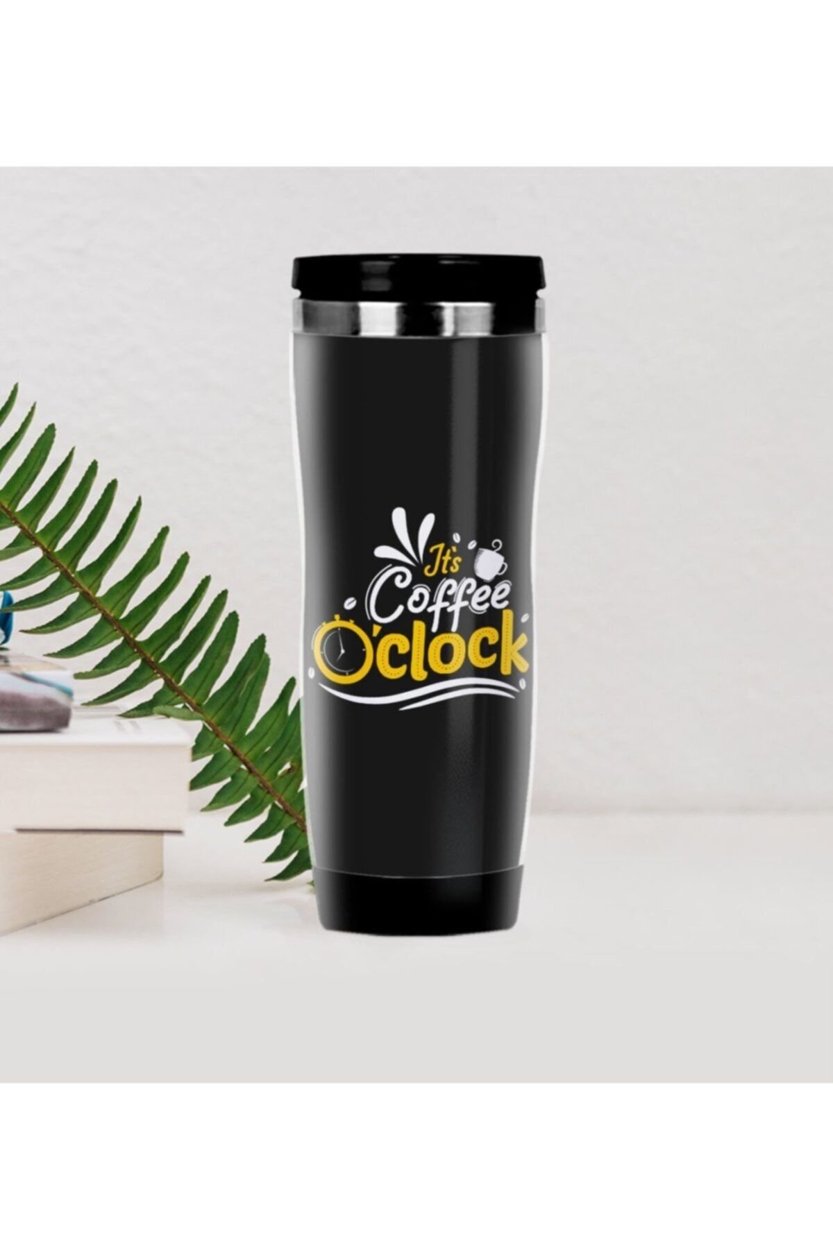 Bk Gift Gift Coffee Tasarımlı Çelik Termos Bardak-37