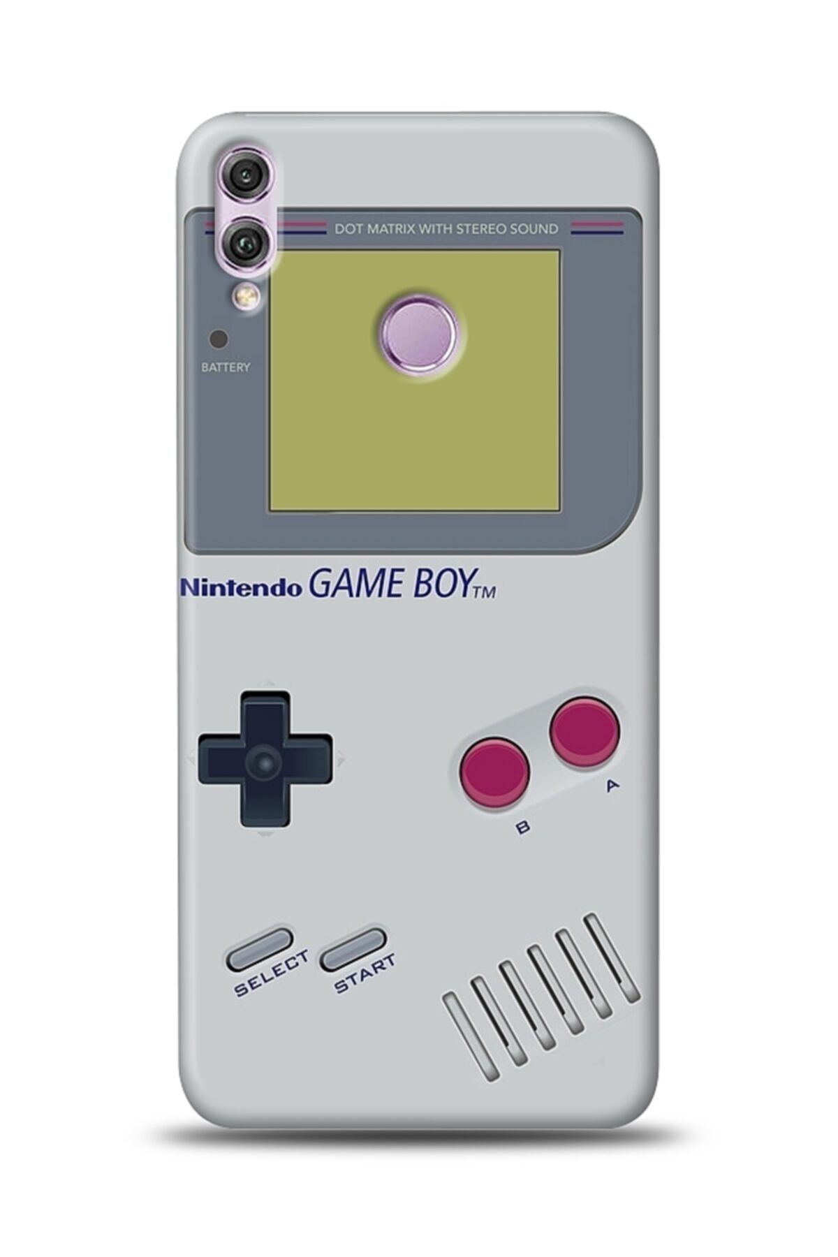 Mobilcadde Honor 8x Game Boy Resimli Kılıf