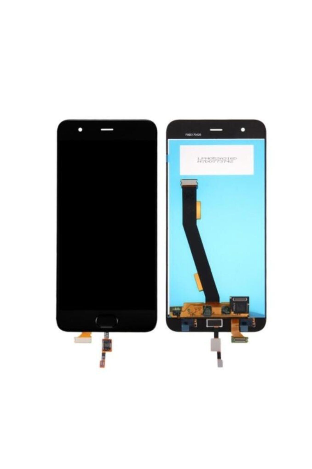 Qudex Xiaomi Mi 6 Home Flexli Dokunmatik Lcd Ekran Siyah