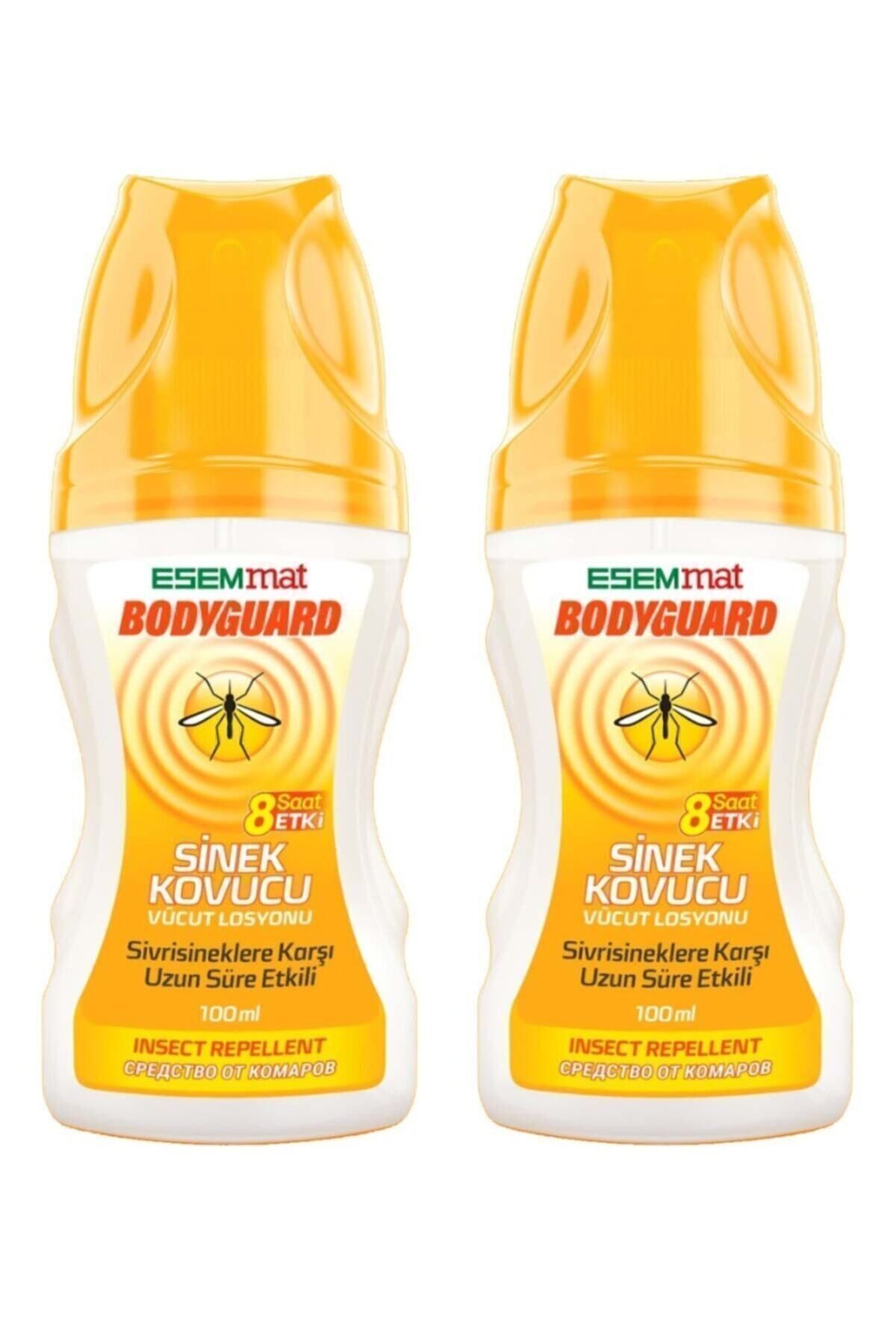 Esemmat Sinek Kovucu Bodyguard Vücut Losyon 100 ml X 2 Adet Kzmprt