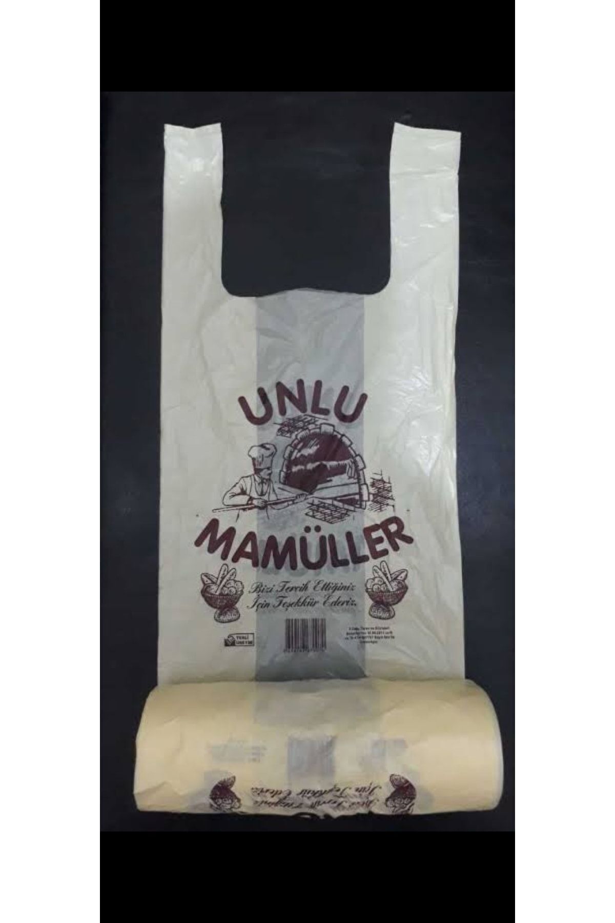 Ambalajlazim Unlu Mamülleri Baskılı Rulo Poşet