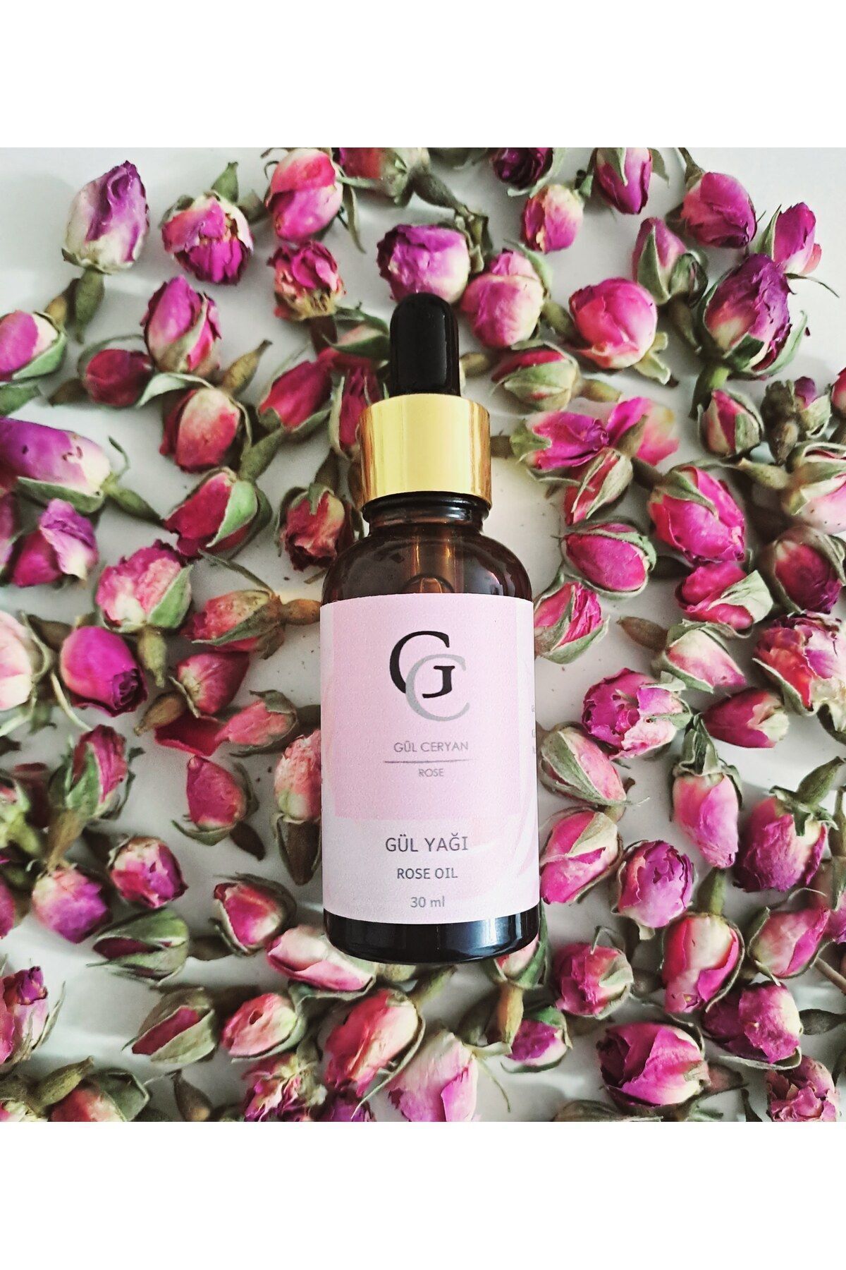 Gül Ceryan Rose Esansiyel Isparta Gül yağı 30 ml