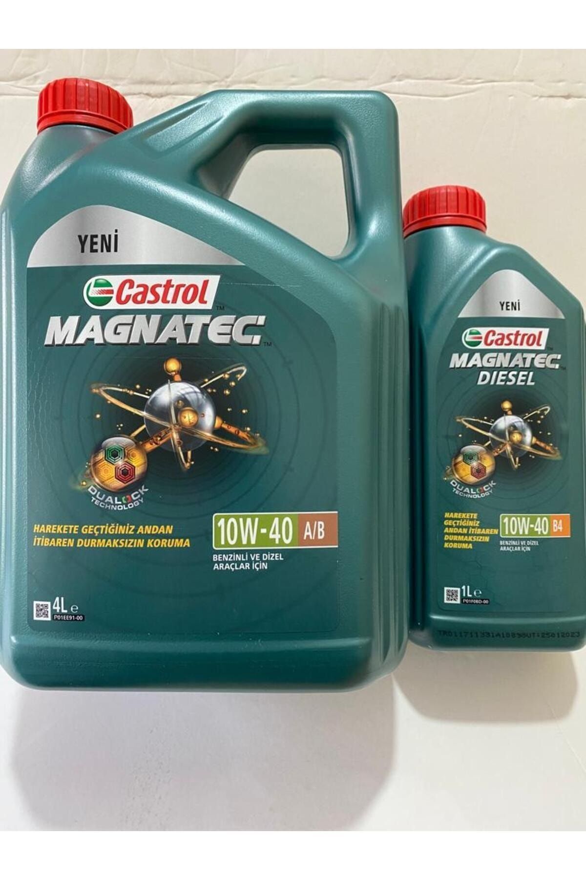 Castrol Magnatec Diesel 10w-40 B4 (4l+1l) 5 Litre D.y 2022