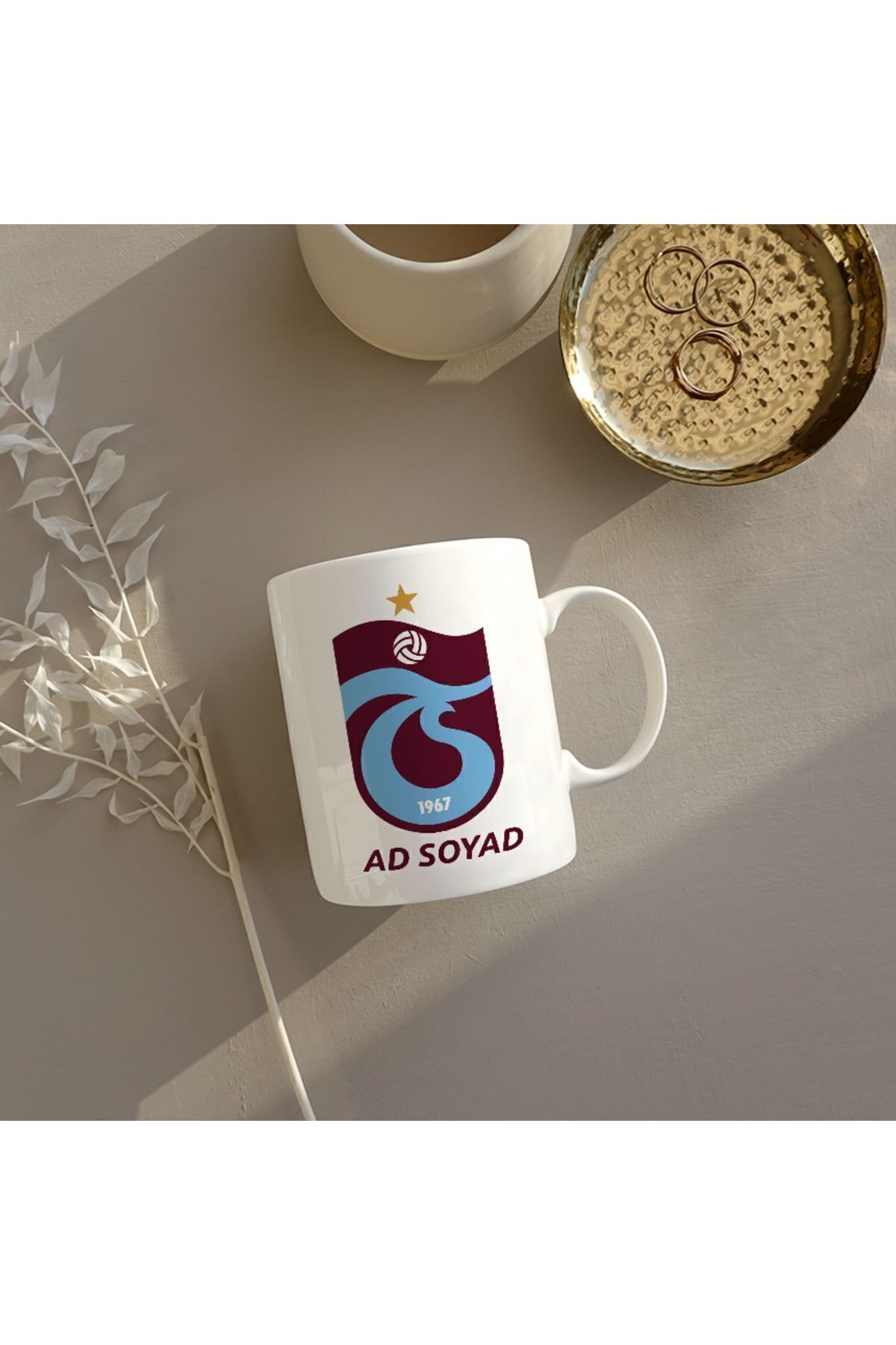 mutluluk bulaşır Trabzonspor Taraftar Kupası - Kişiye Özel Isimli Trabzonspor Temalı Kupa Bardak
