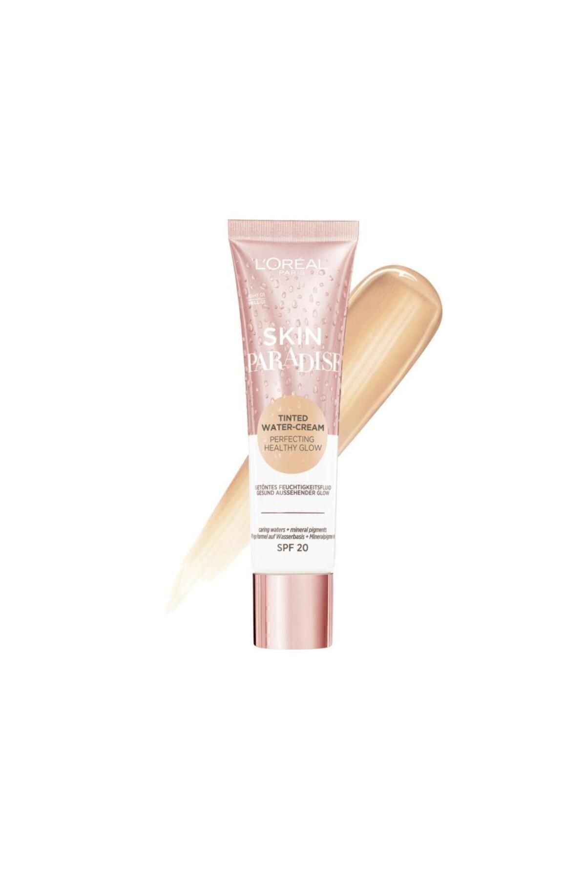 L'Oreal Paris Loréal Paris Skin Paradise Su Bazlı Renkli Nemlendirici 01 Light