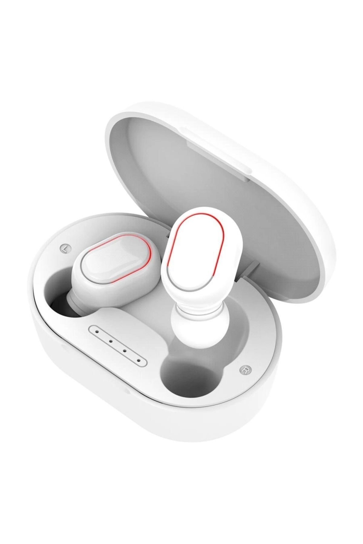 asonic As-tws7s Uyumlu Beyaz Mobil Telefon Uyumlu Bluetooth Tws Mikrofonlu Kulaklık