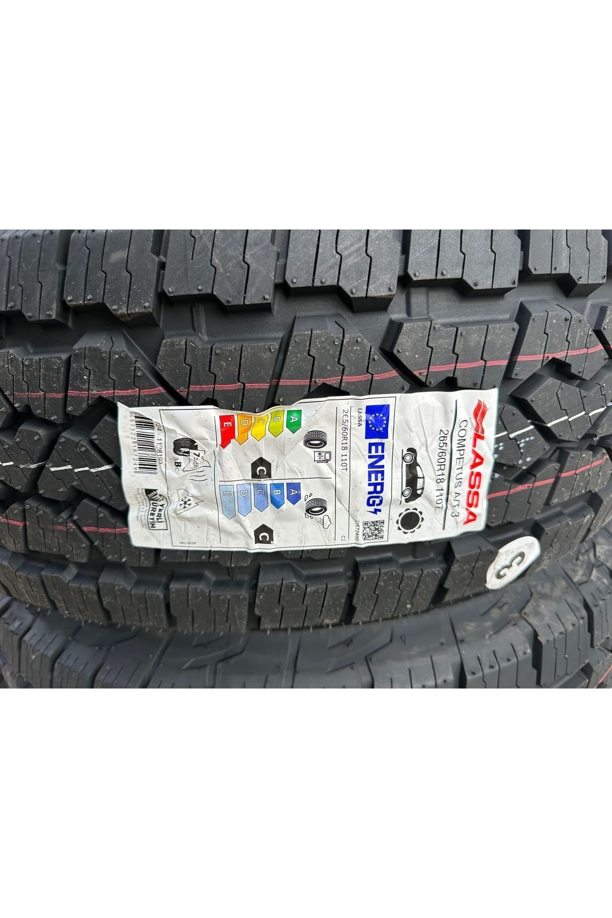 265/60r18 110t Competus At3 Lassa Adet Fiyatı
