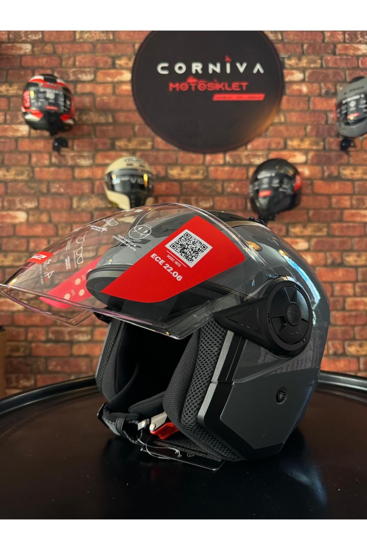 LS2 AIRFLOW 2 NARDO GRİ KASK