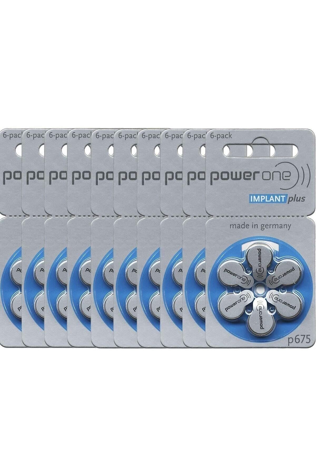 Varta Powerone Implantplus P675 Kulaklık Pili (60 Adet)1kutu