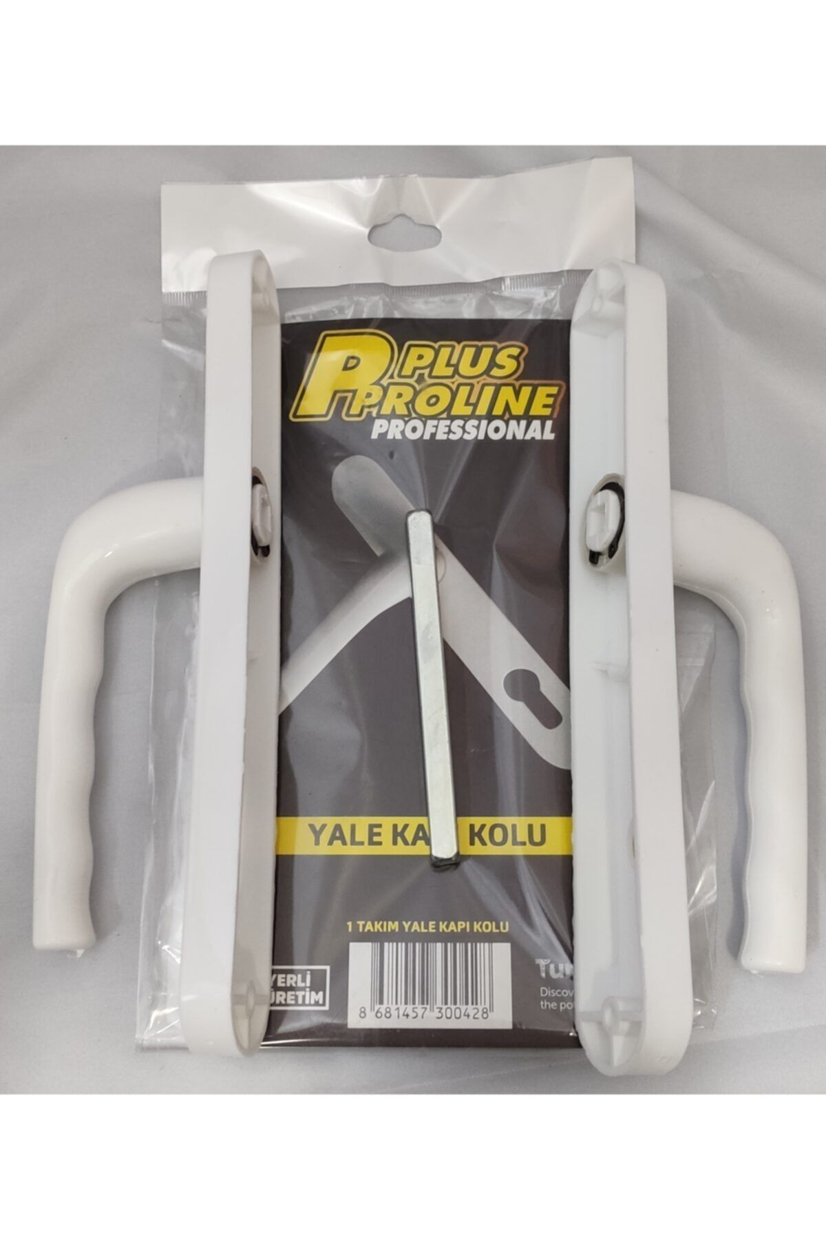 P PLUS PROLİNE Pvc Pimapen Yale Kapı Kolu Beyaz
